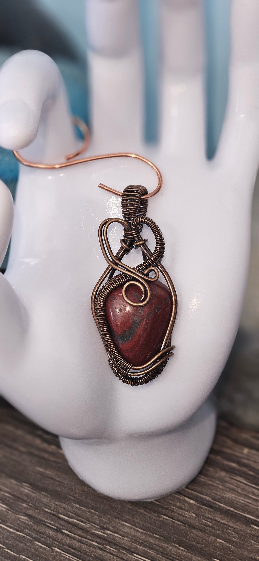 Banded Iron Jasper Pendant