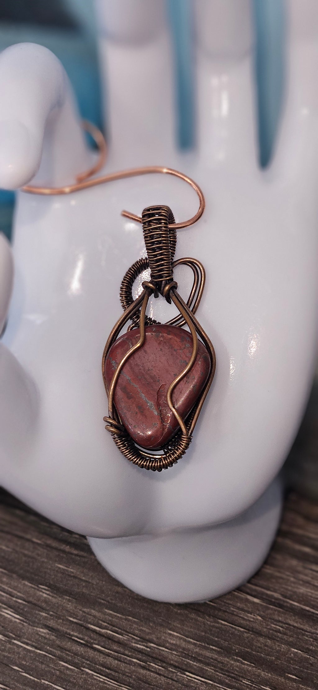Banded Iron Jasper Pendant