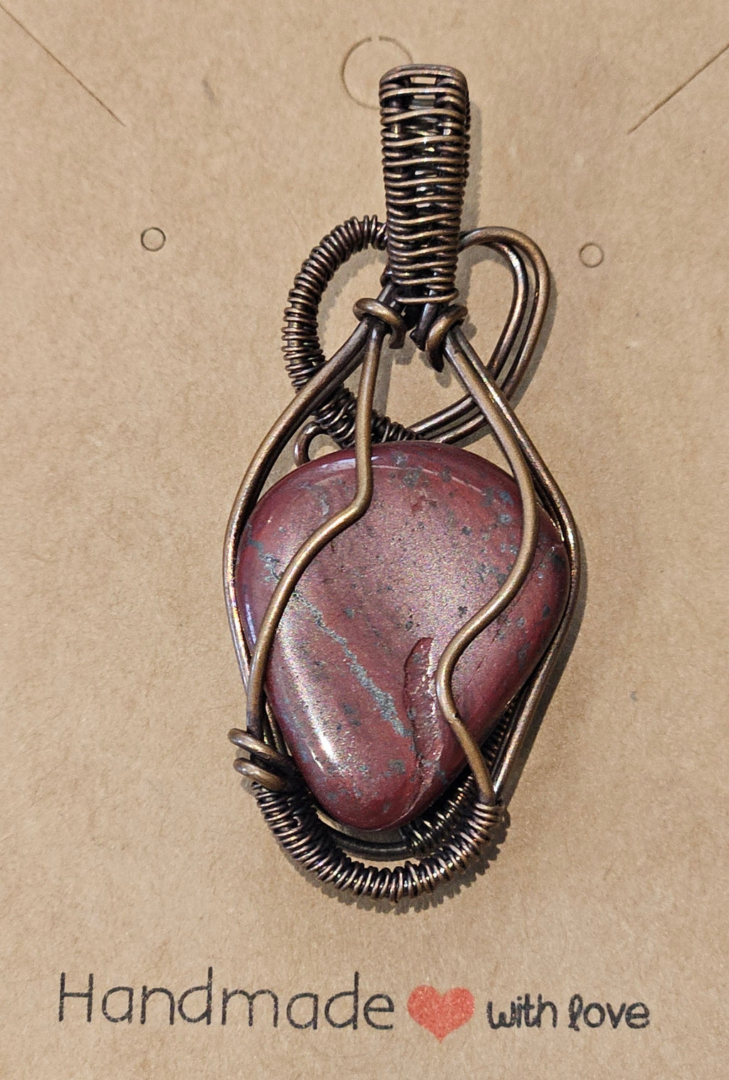 Banded Iron Jasper Pendant