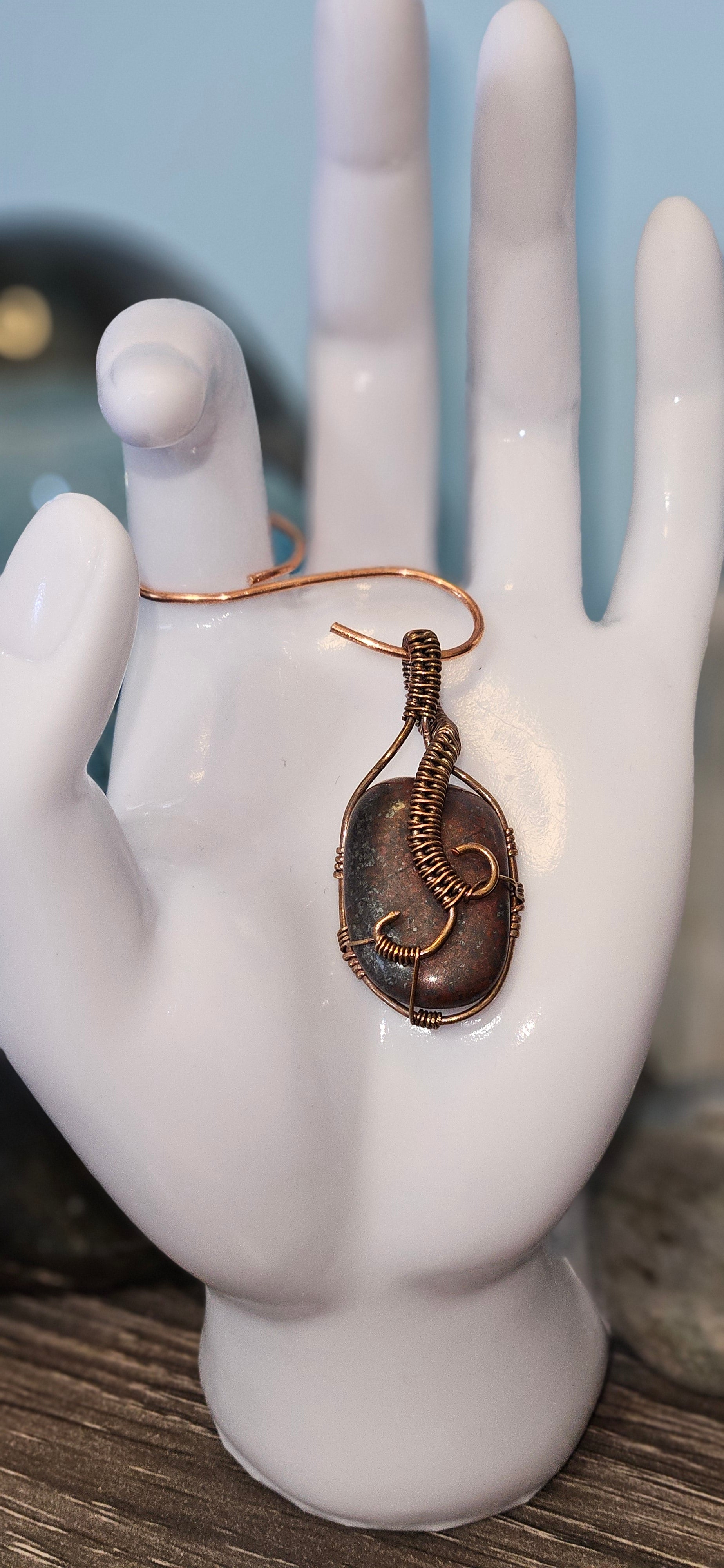 Banded Iron Jasper Pendant
