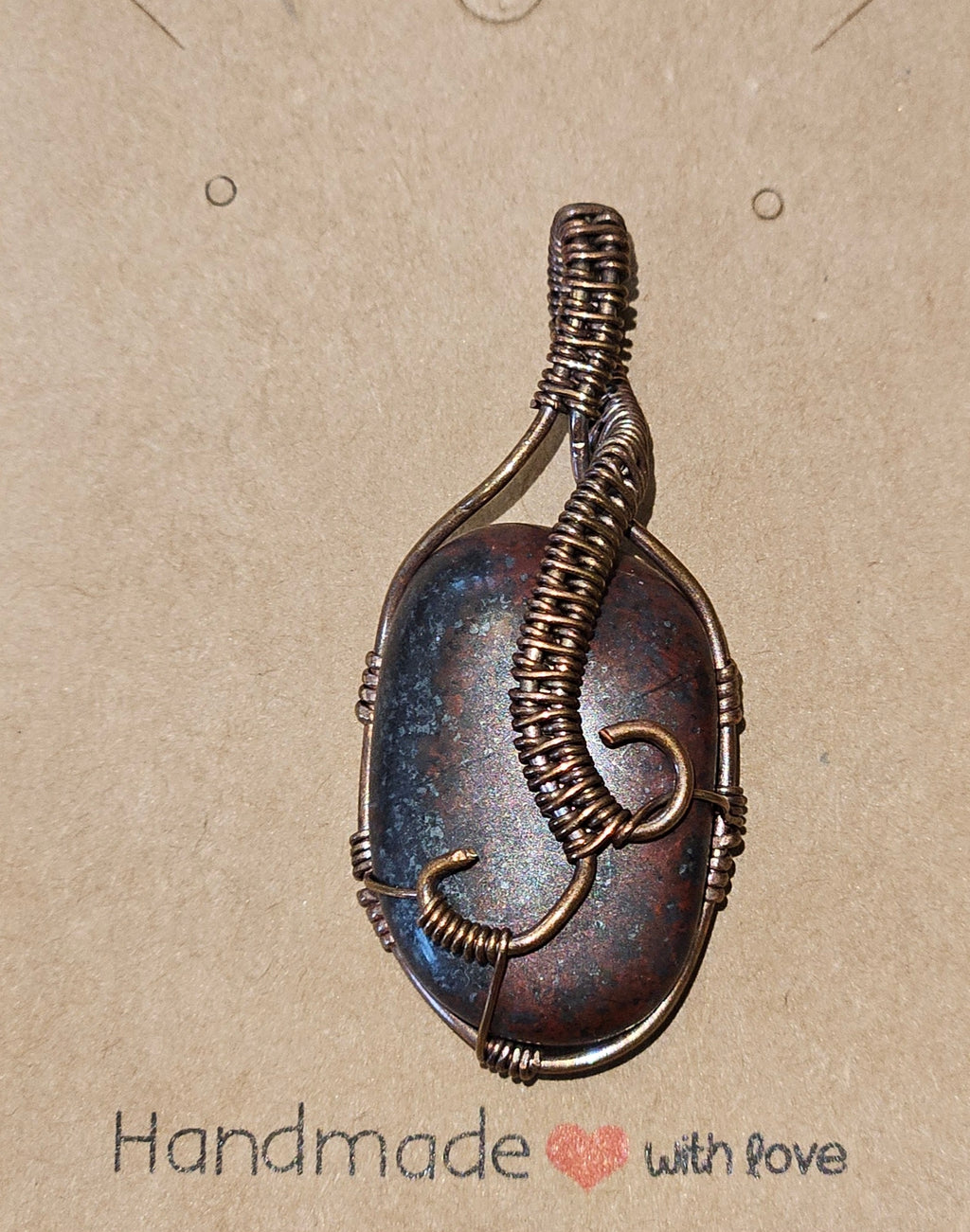 Banded Iron Jasper Pendant
