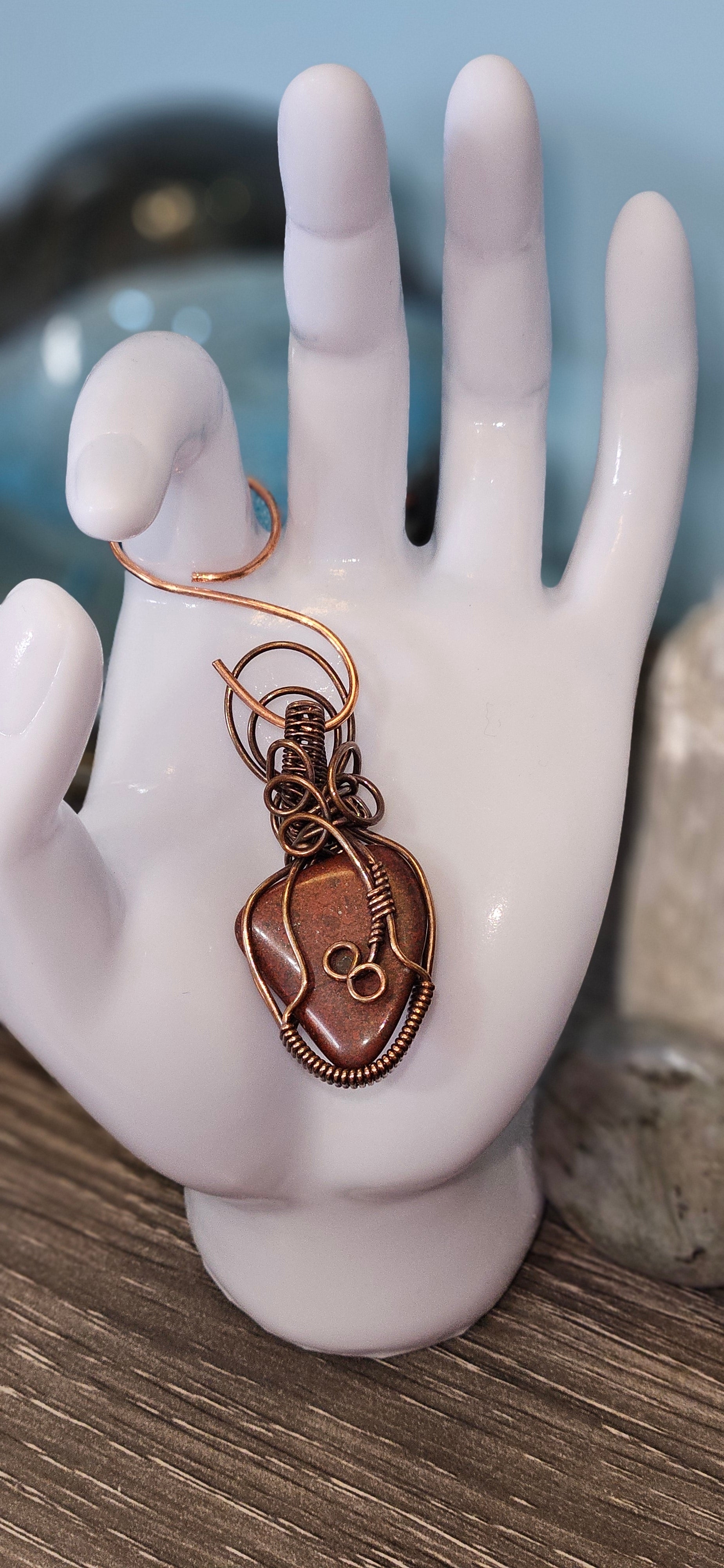 Banded Iron Jasper Pendant