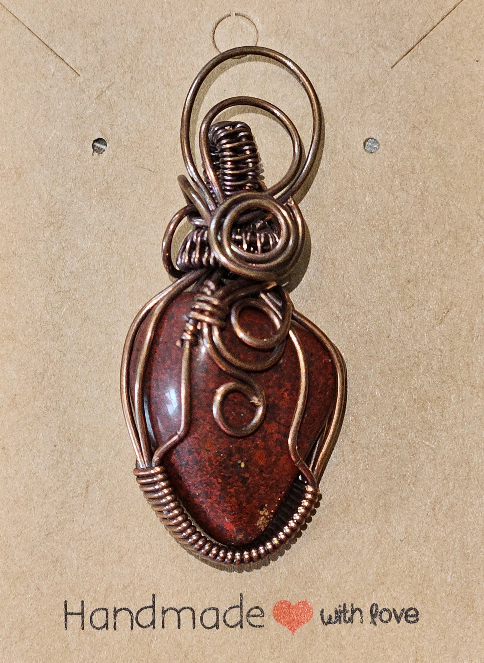 Banded Iron Jasper Pendant