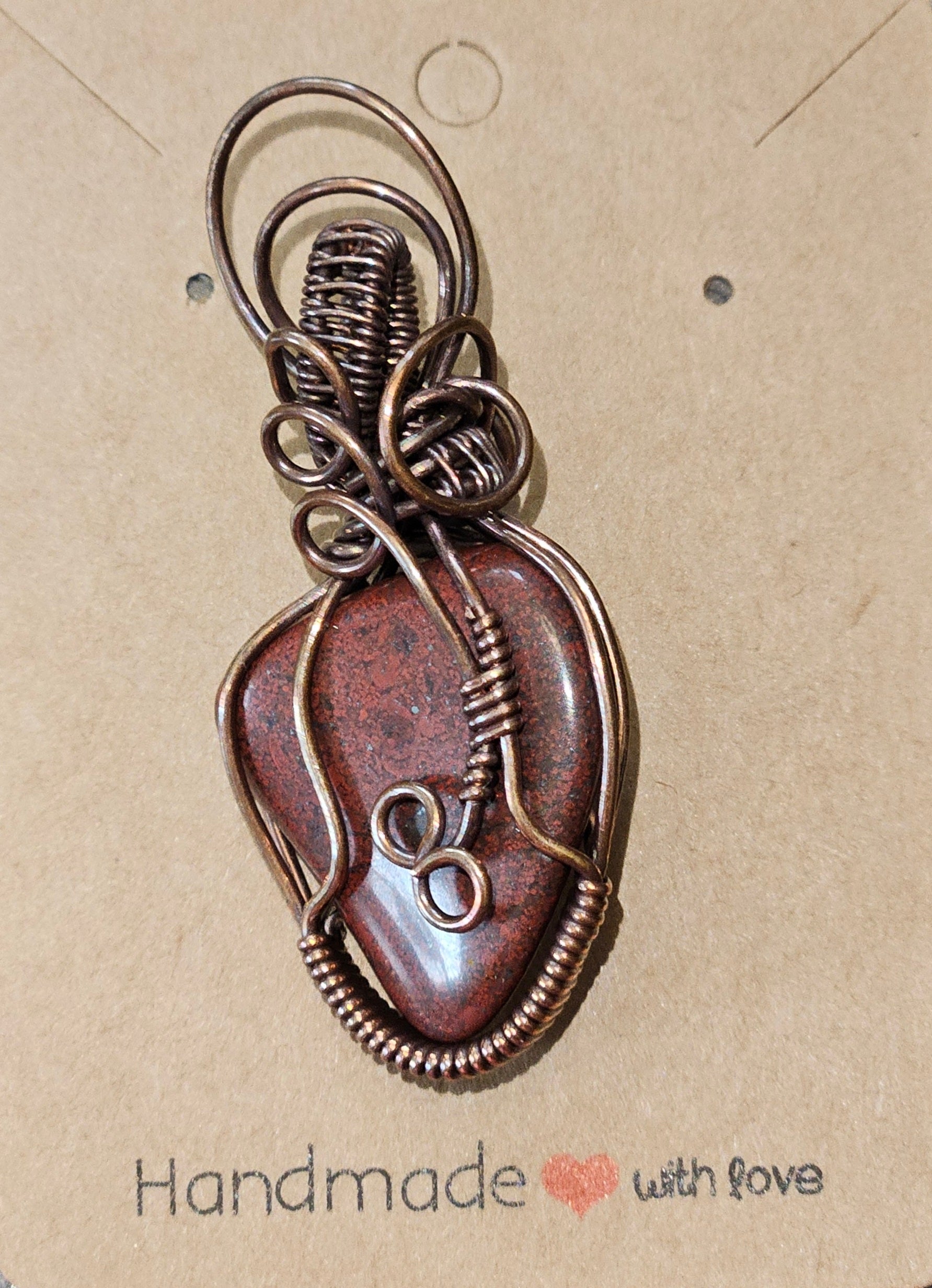 Banded Iron Jasper Pendant
