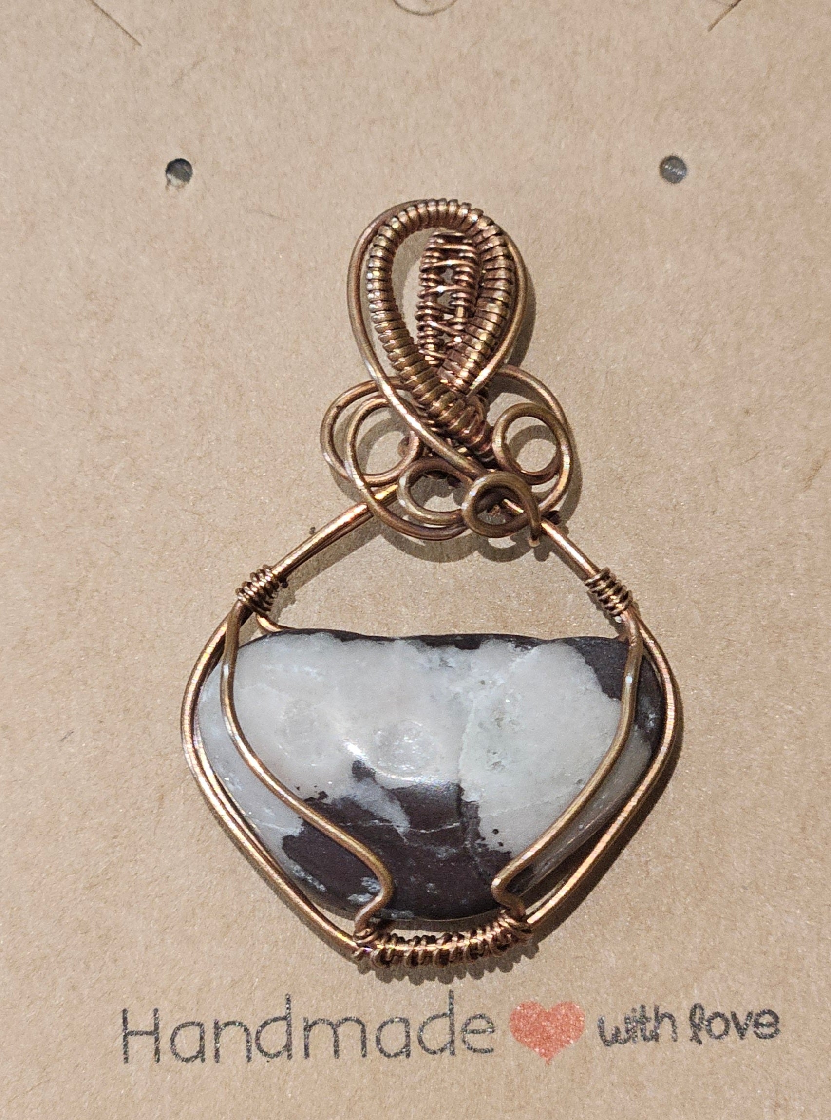 Basalt Quartz Pendant