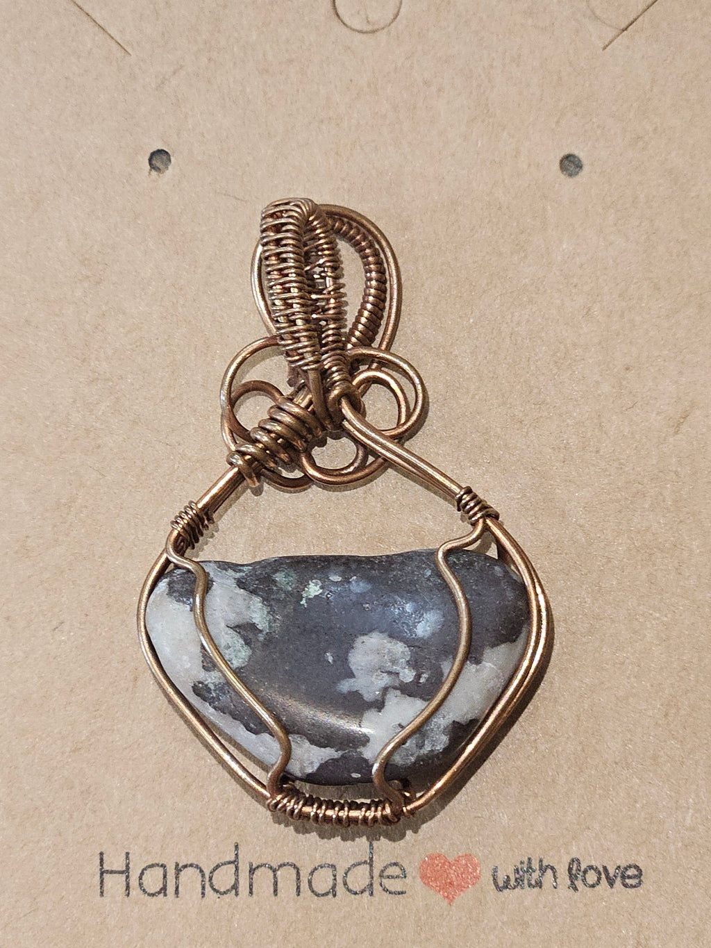 Basalt Quartz Pendant