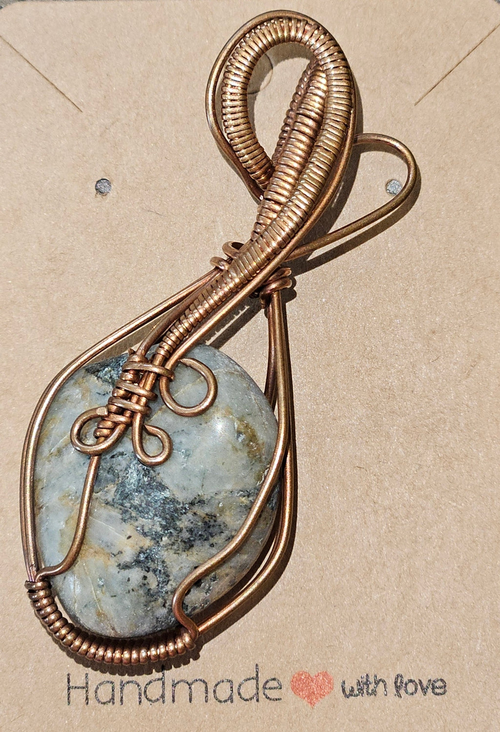 Basalt Quartz Pendant