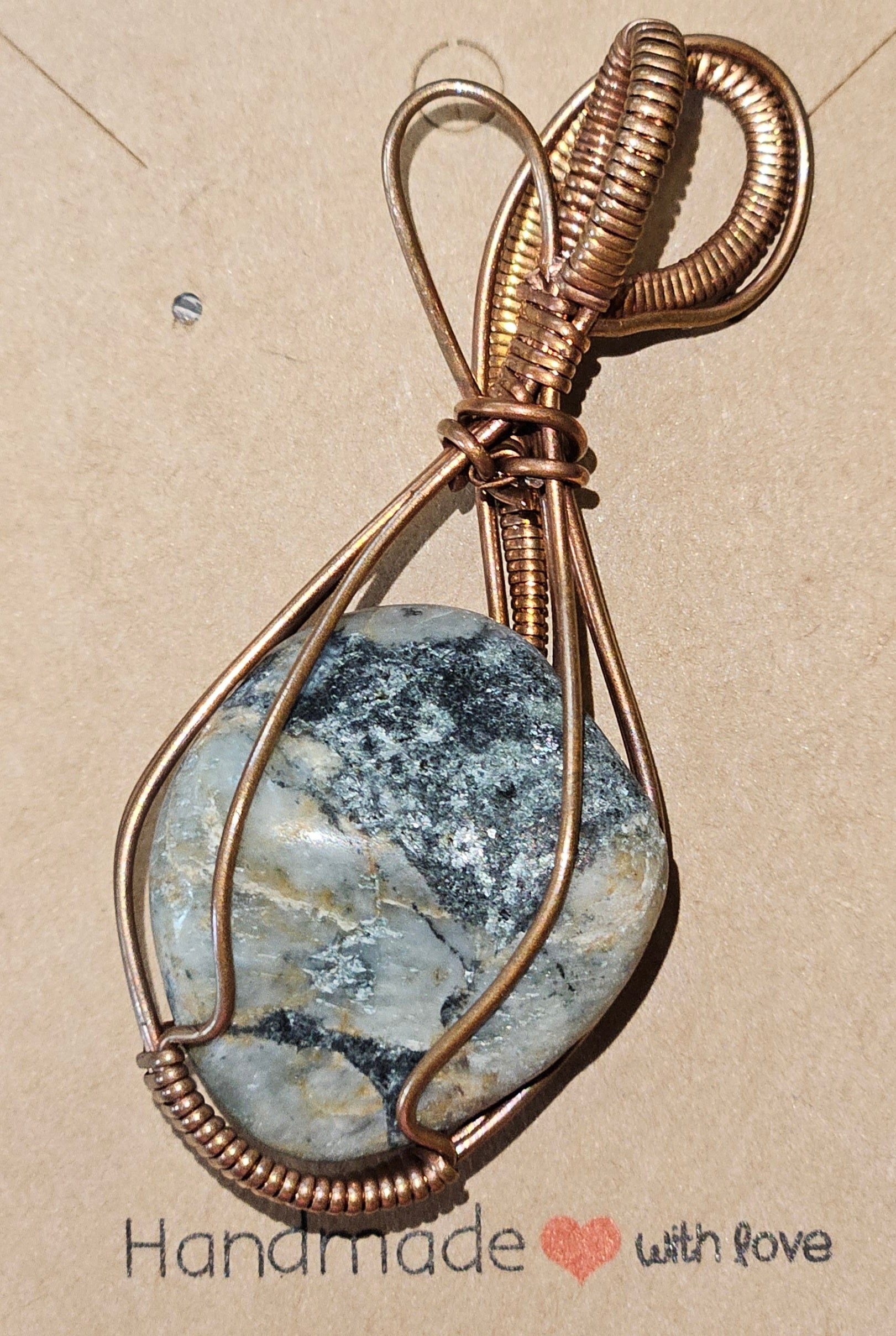 Basalt Quartz Pendant