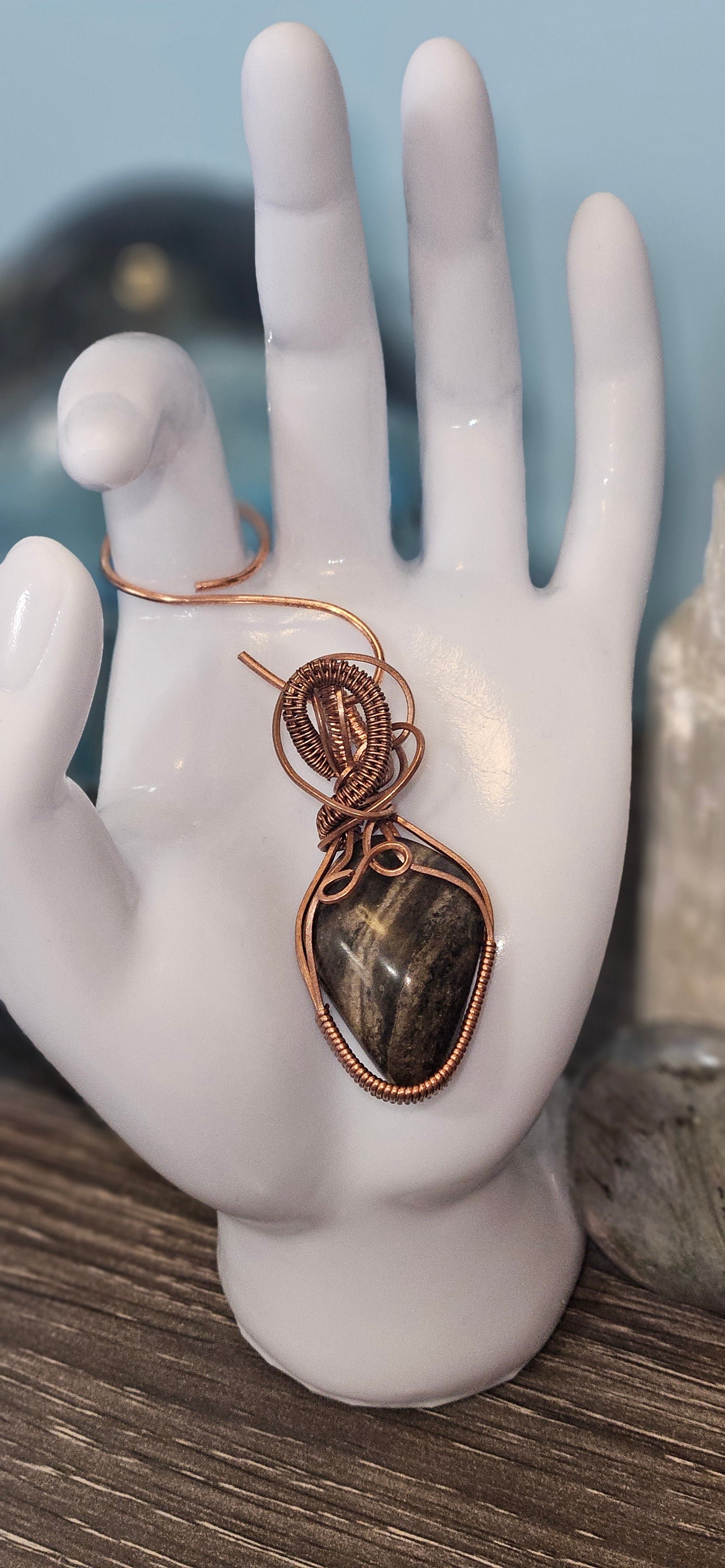 Brown Chalcedony Pendant