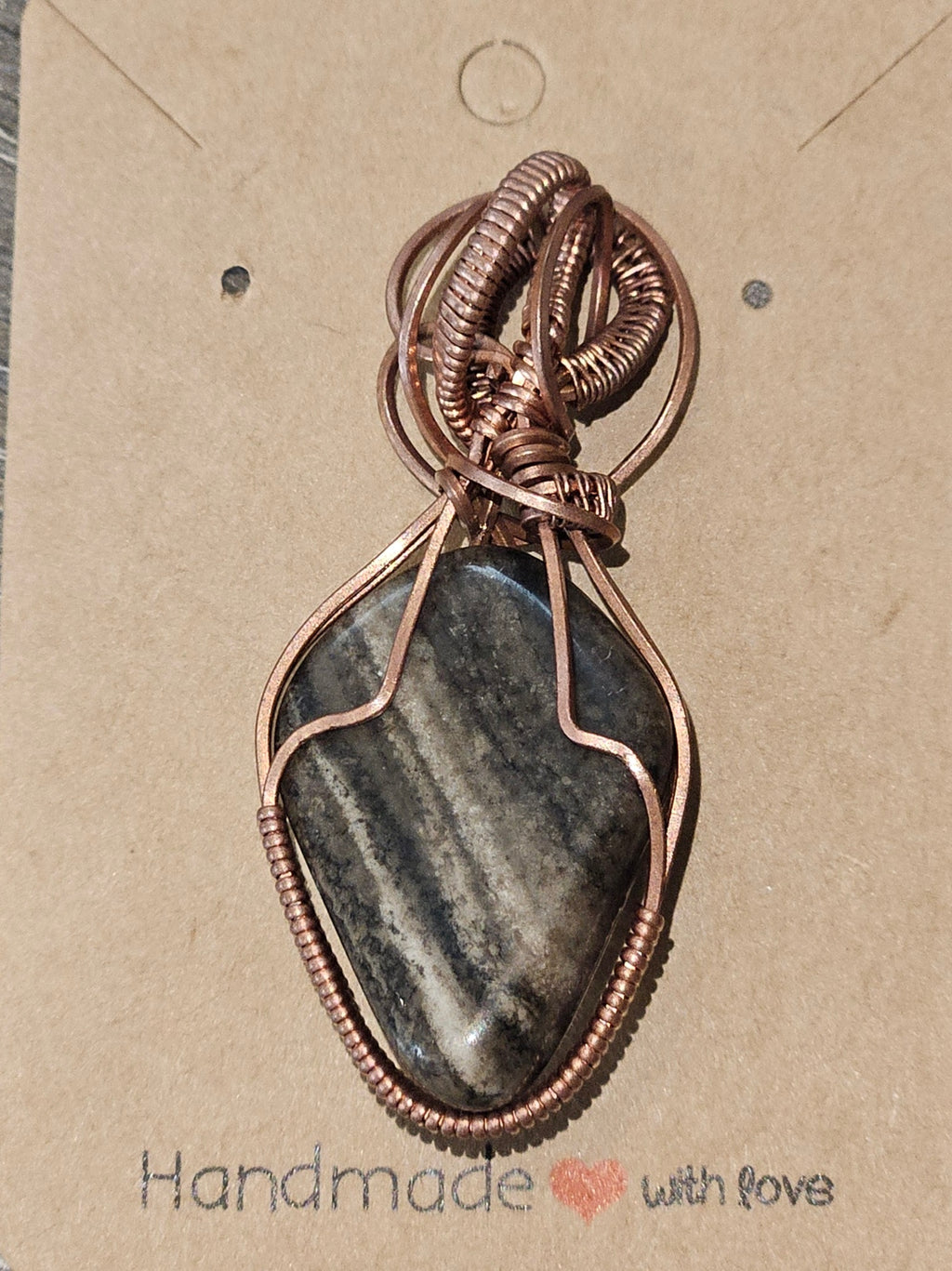 Brown Chalcedony Pendant