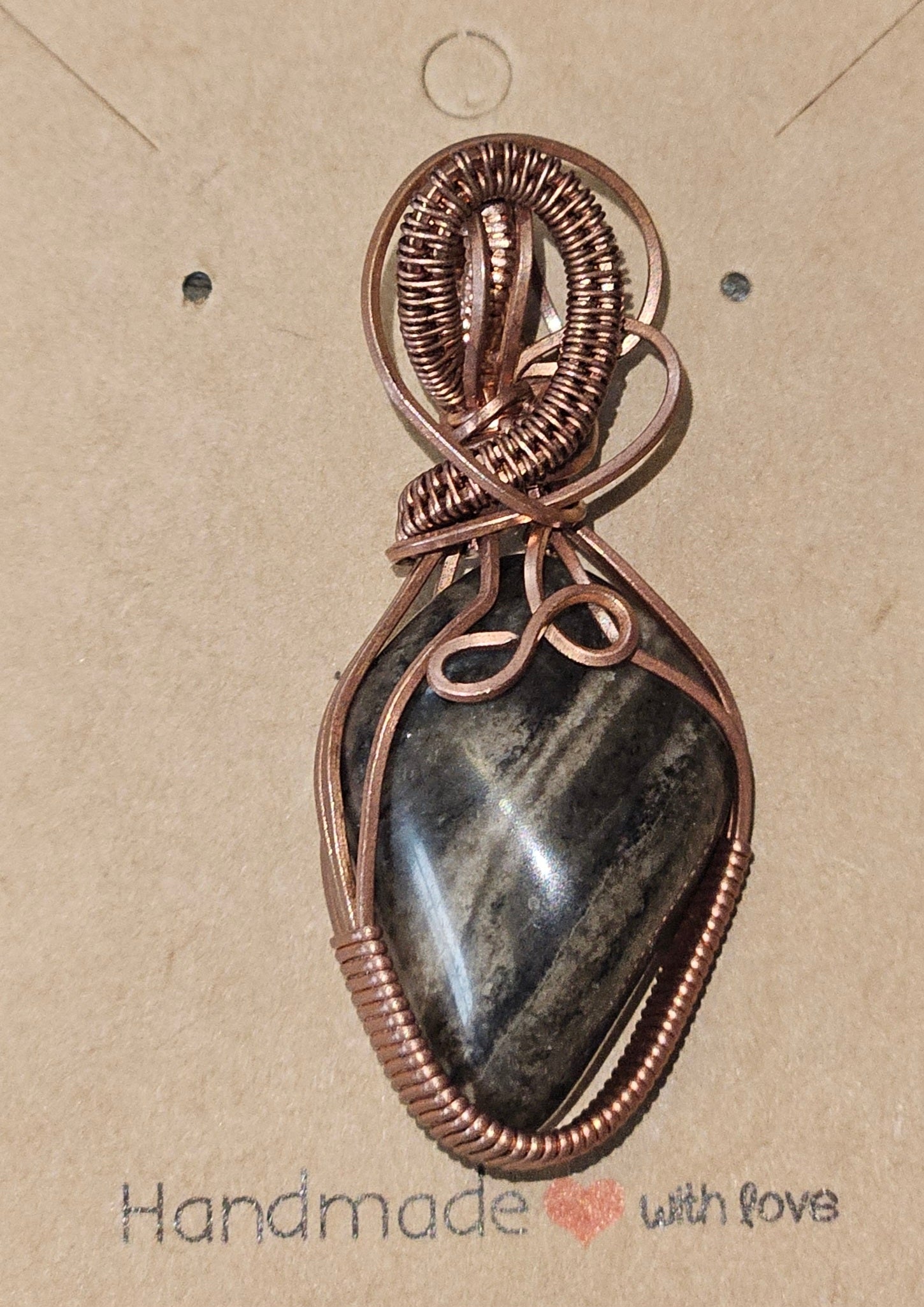 Brown Chalcedony Pendant