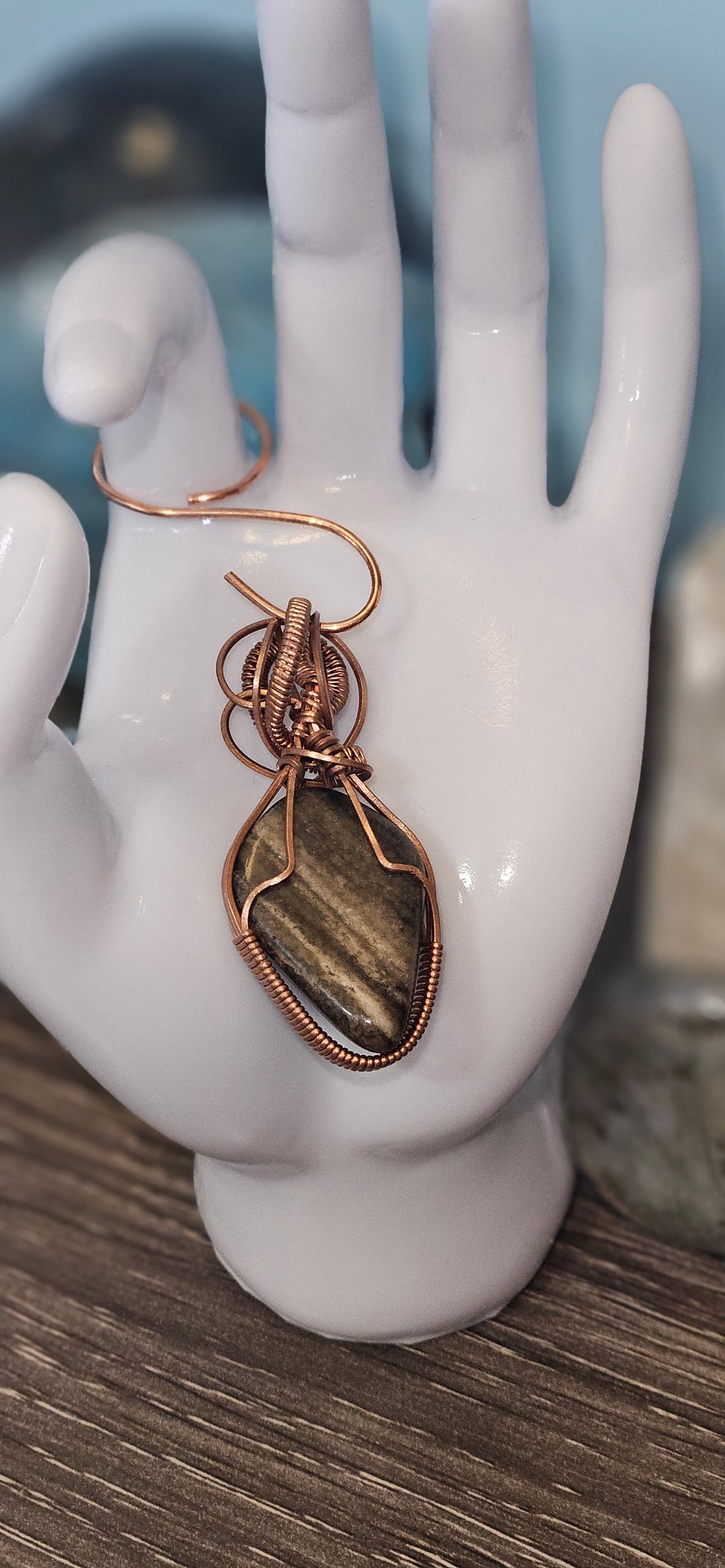 Brown Chalcedony Pendant