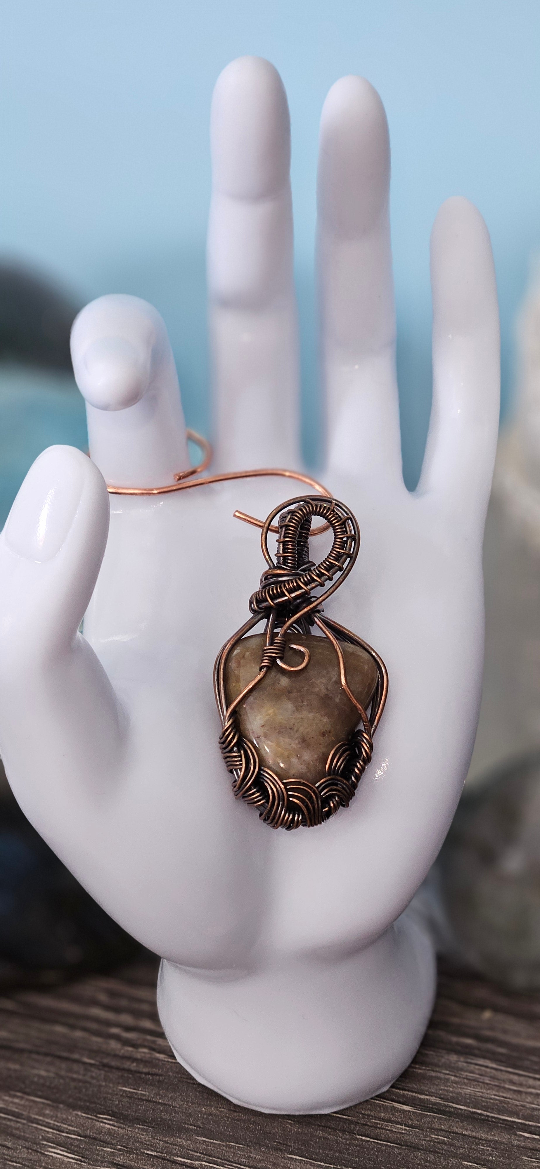 Brown Quartz Pendant
