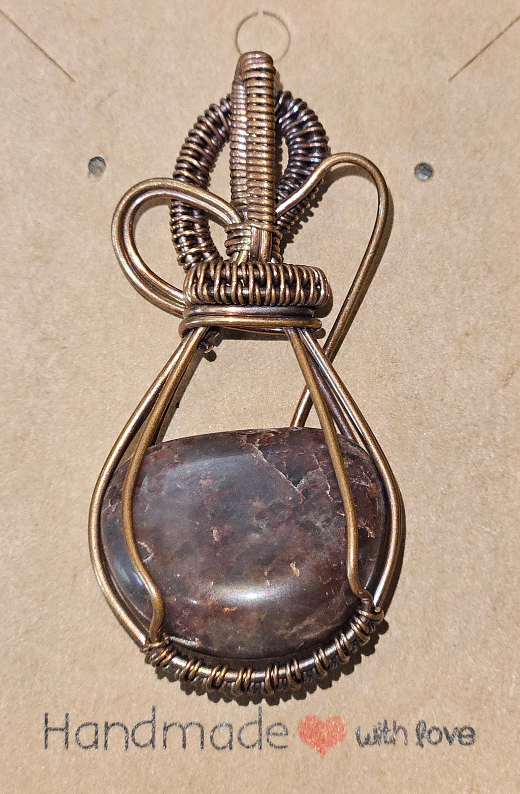 Brown Quartz Pendant