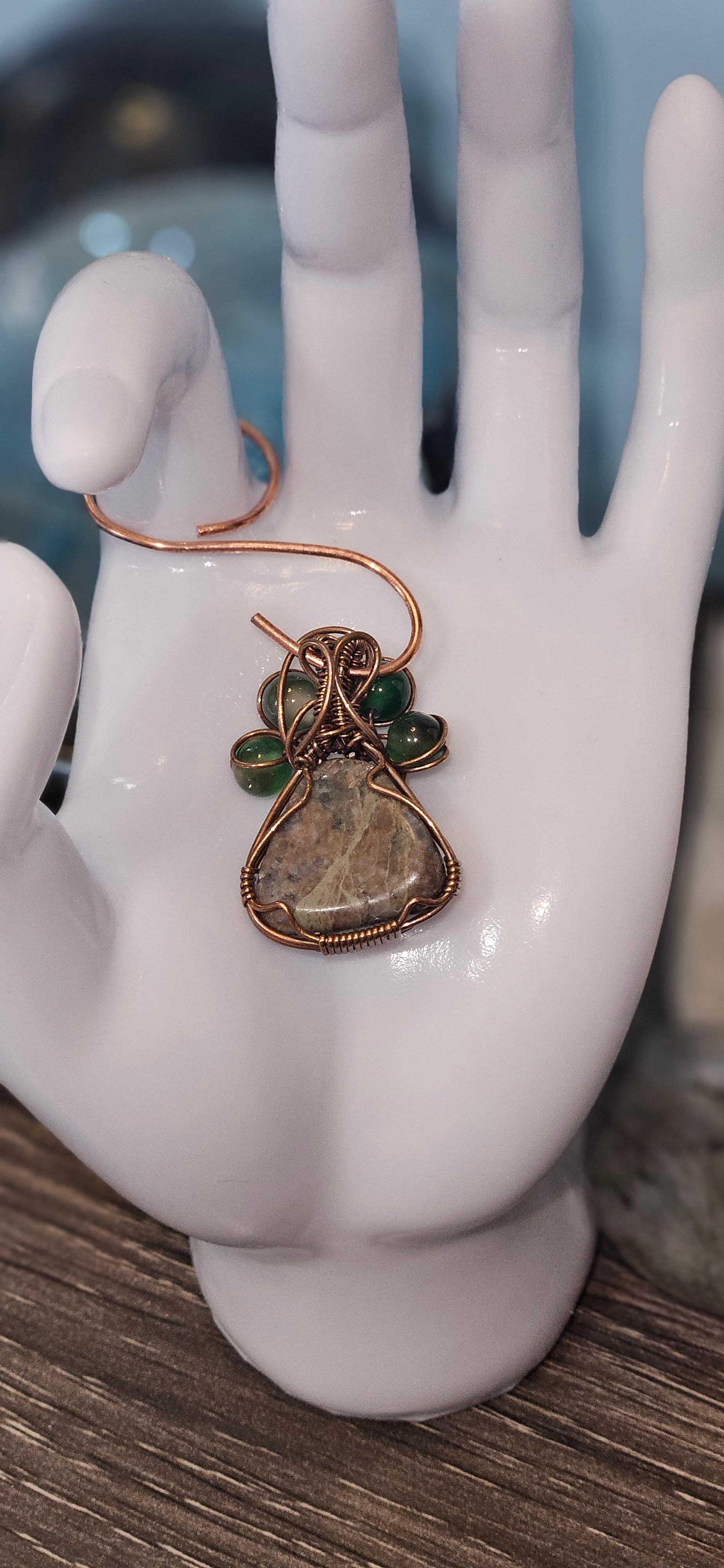 Granite "Pawprint" Pendant