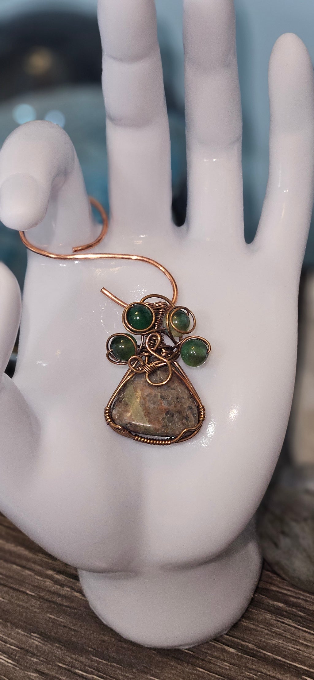 Granite "Pawprint" Pendant