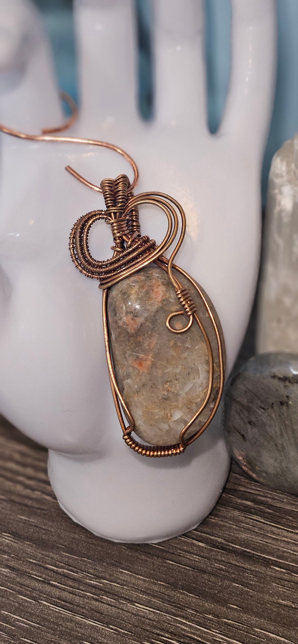 Granite Quartz Pendant