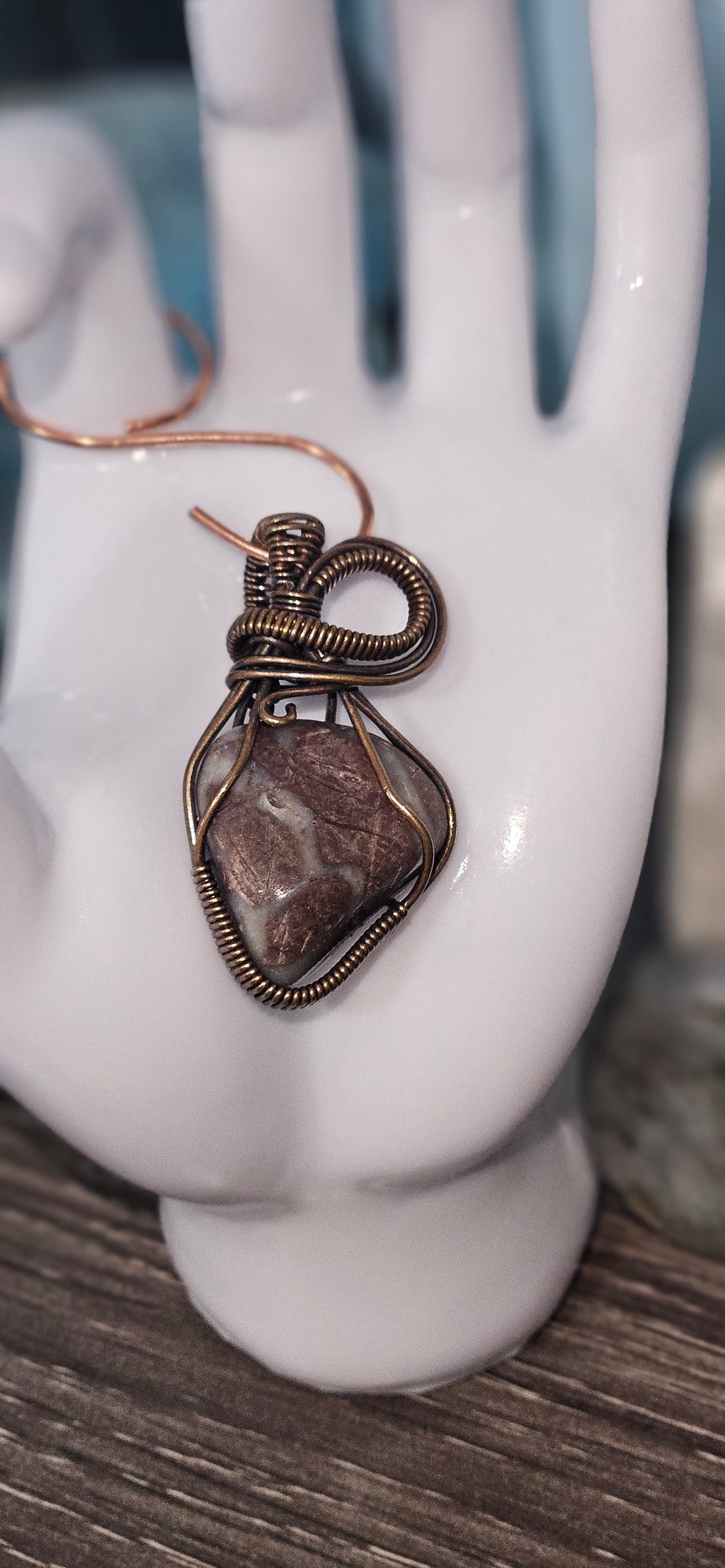 Jasper Quartz Pendant