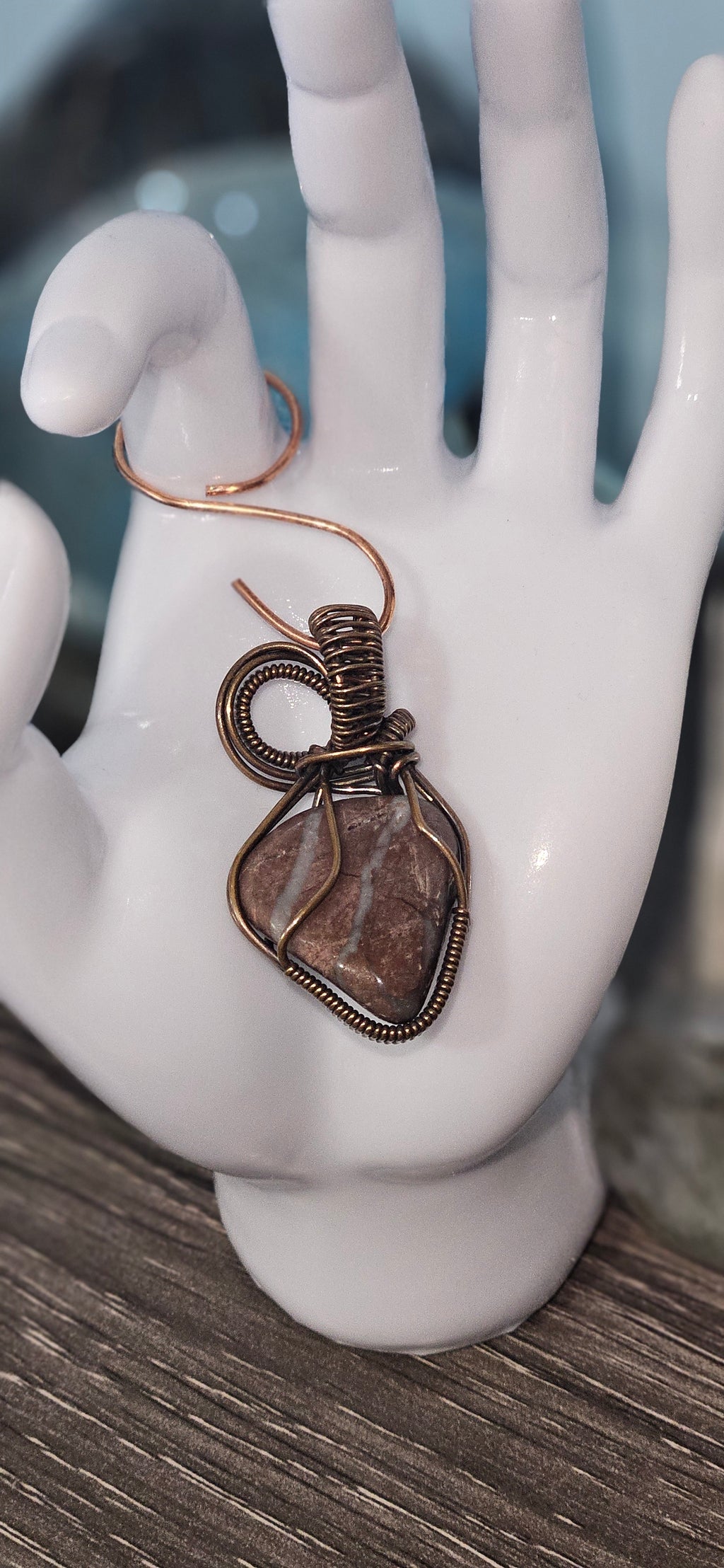 Jasper Quartz Pendant