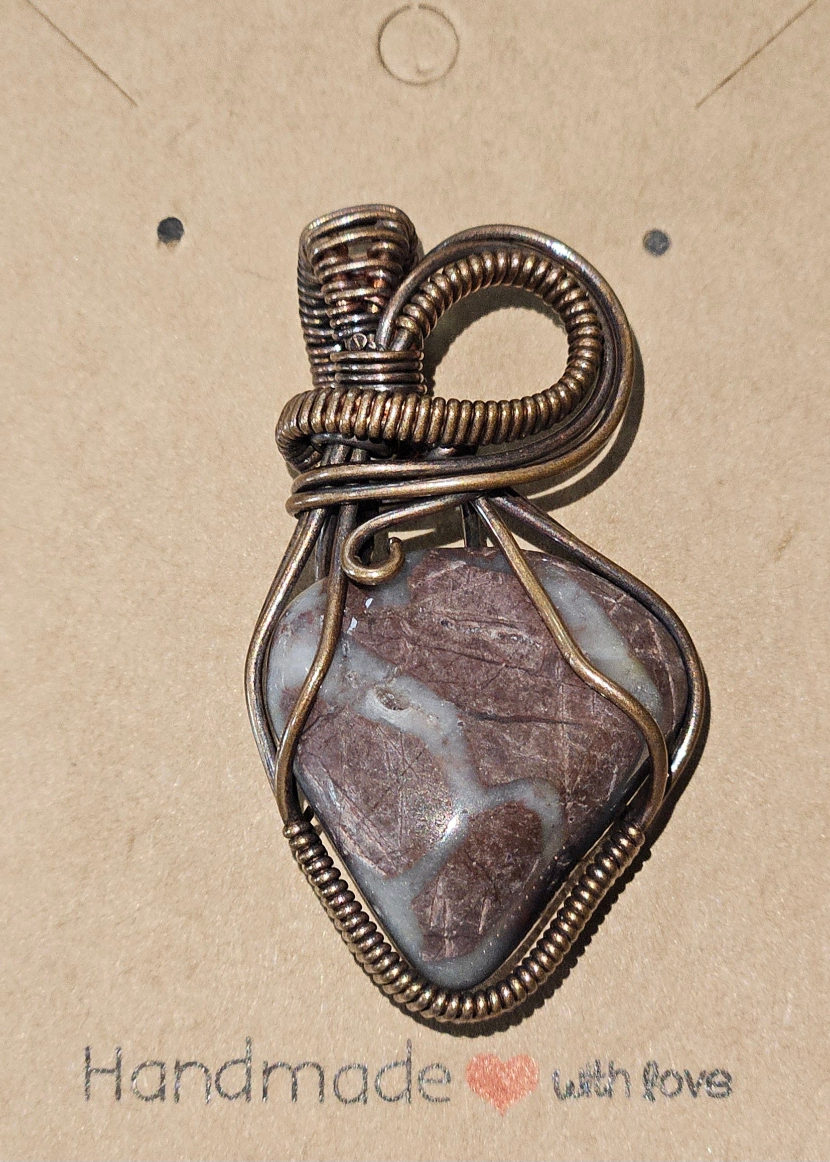 Jasper Quartz Pendant