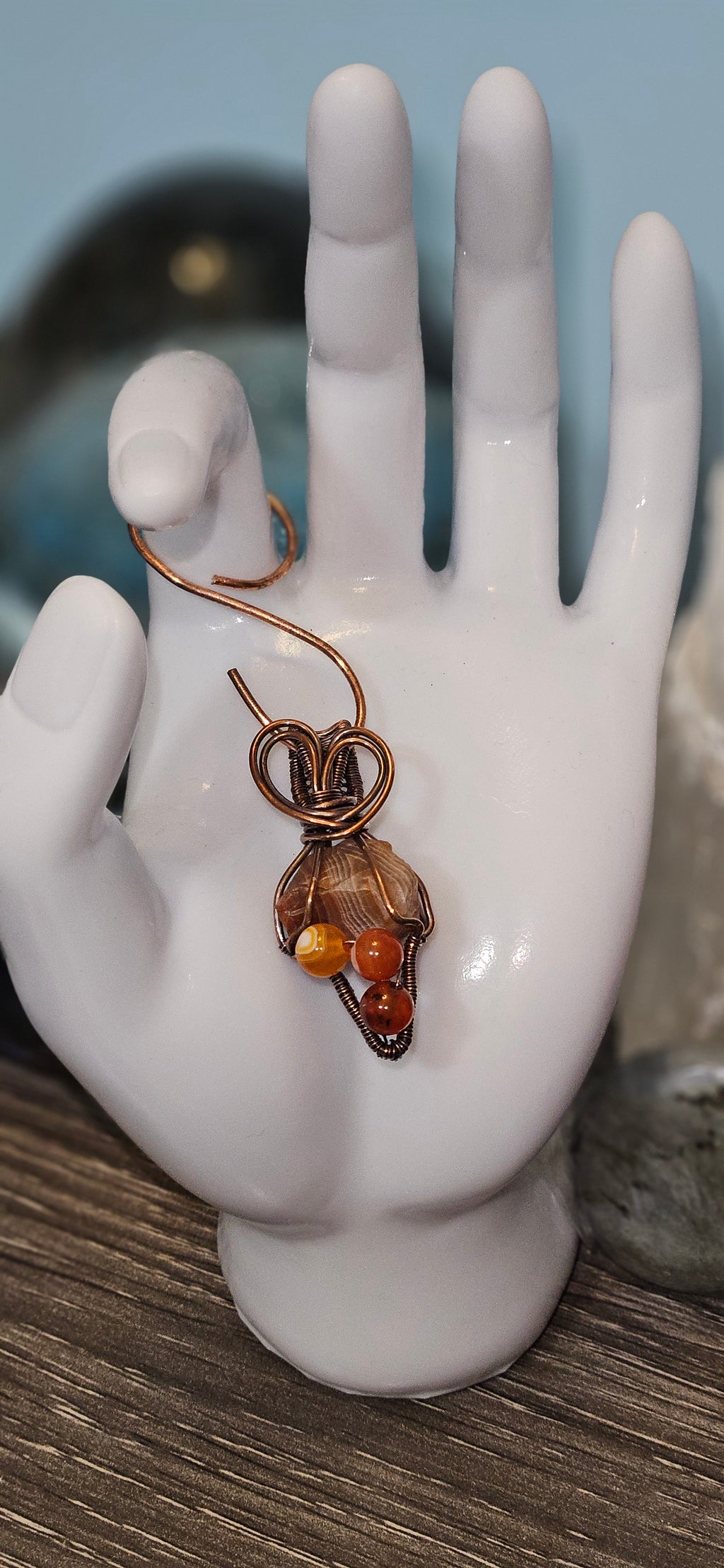 Lake Superior Agate Pendant