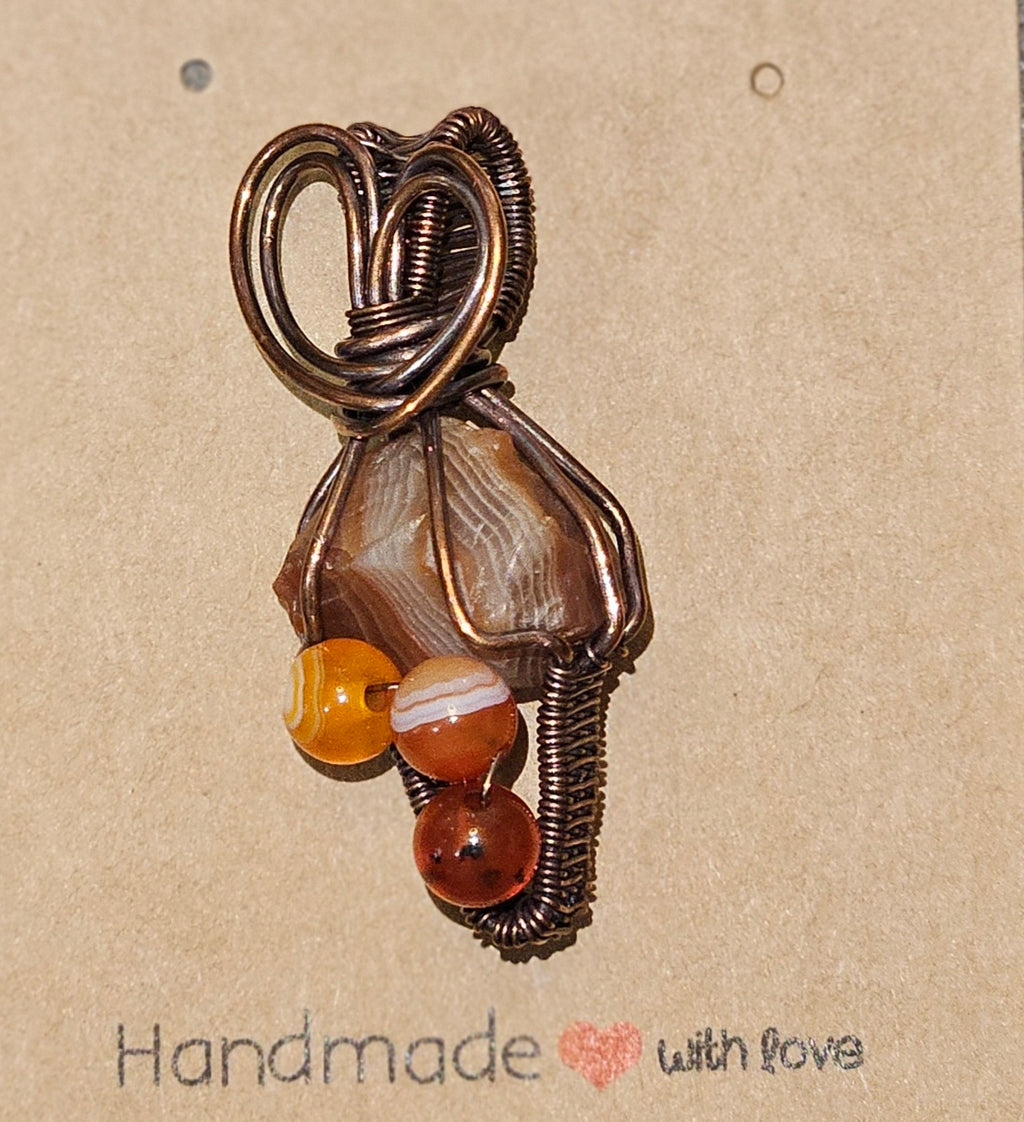 Lake Superior Agate Pendant