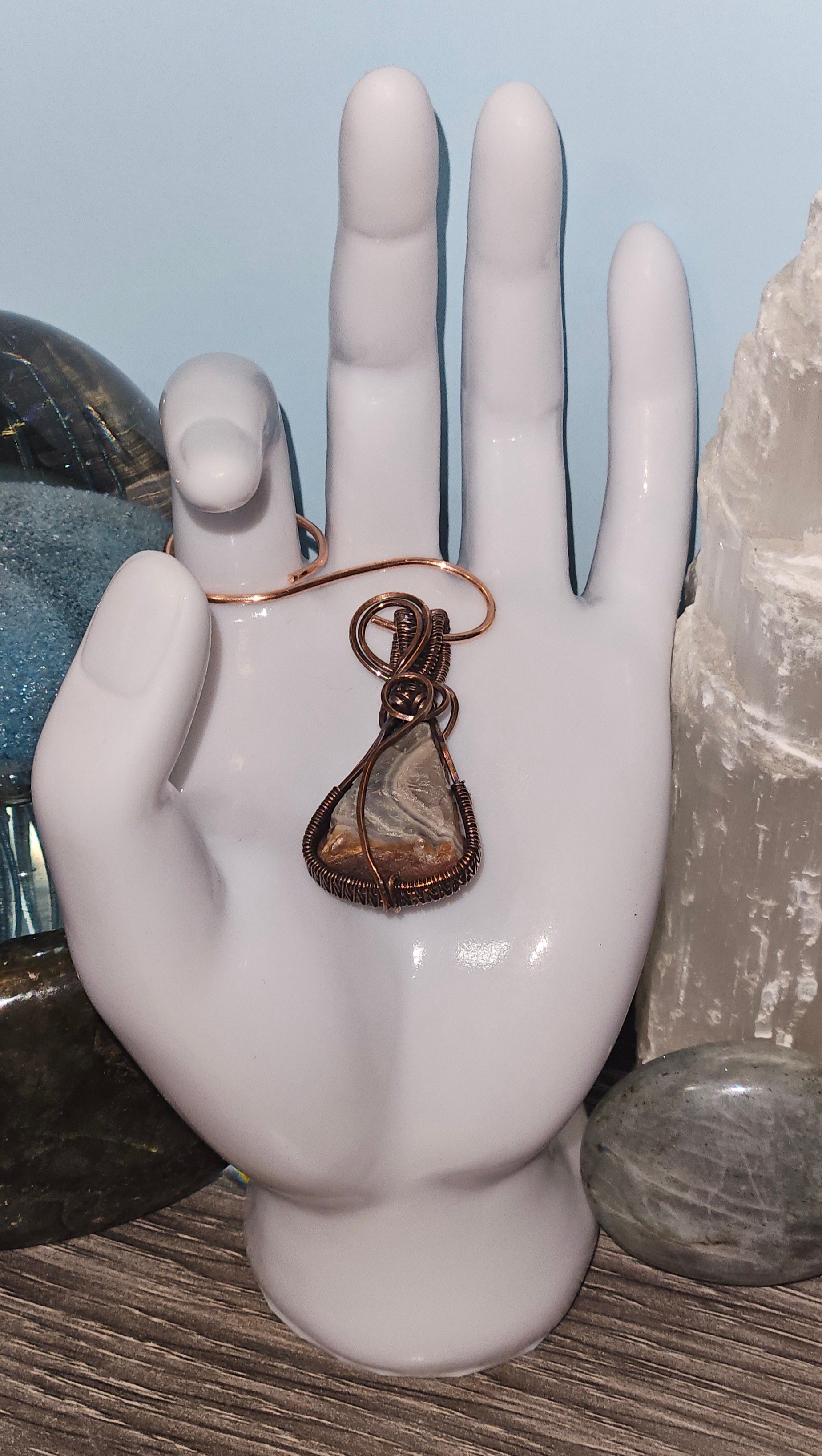 Lake Superior Agate Pendant