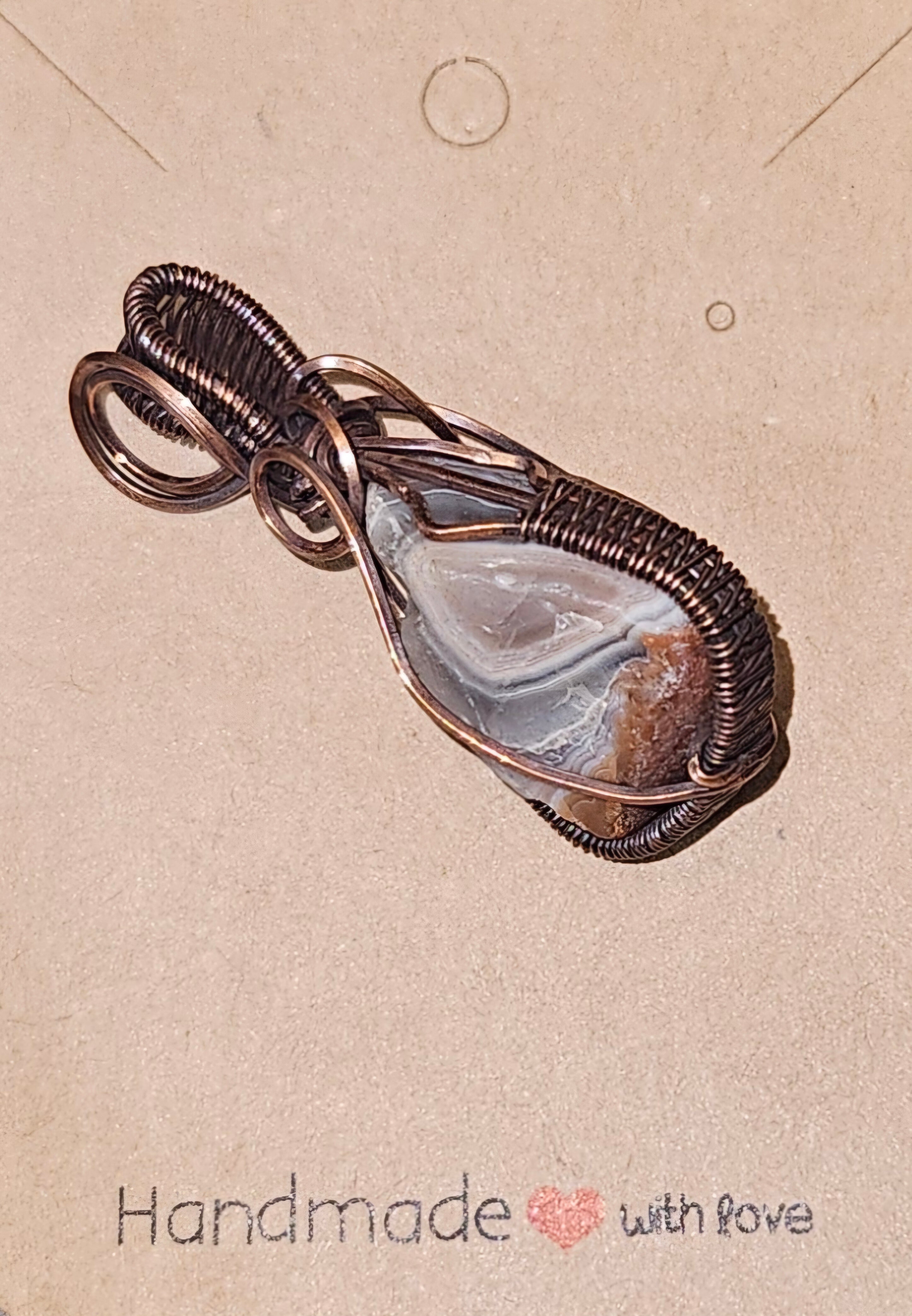 Lake Superior Agate Pendant