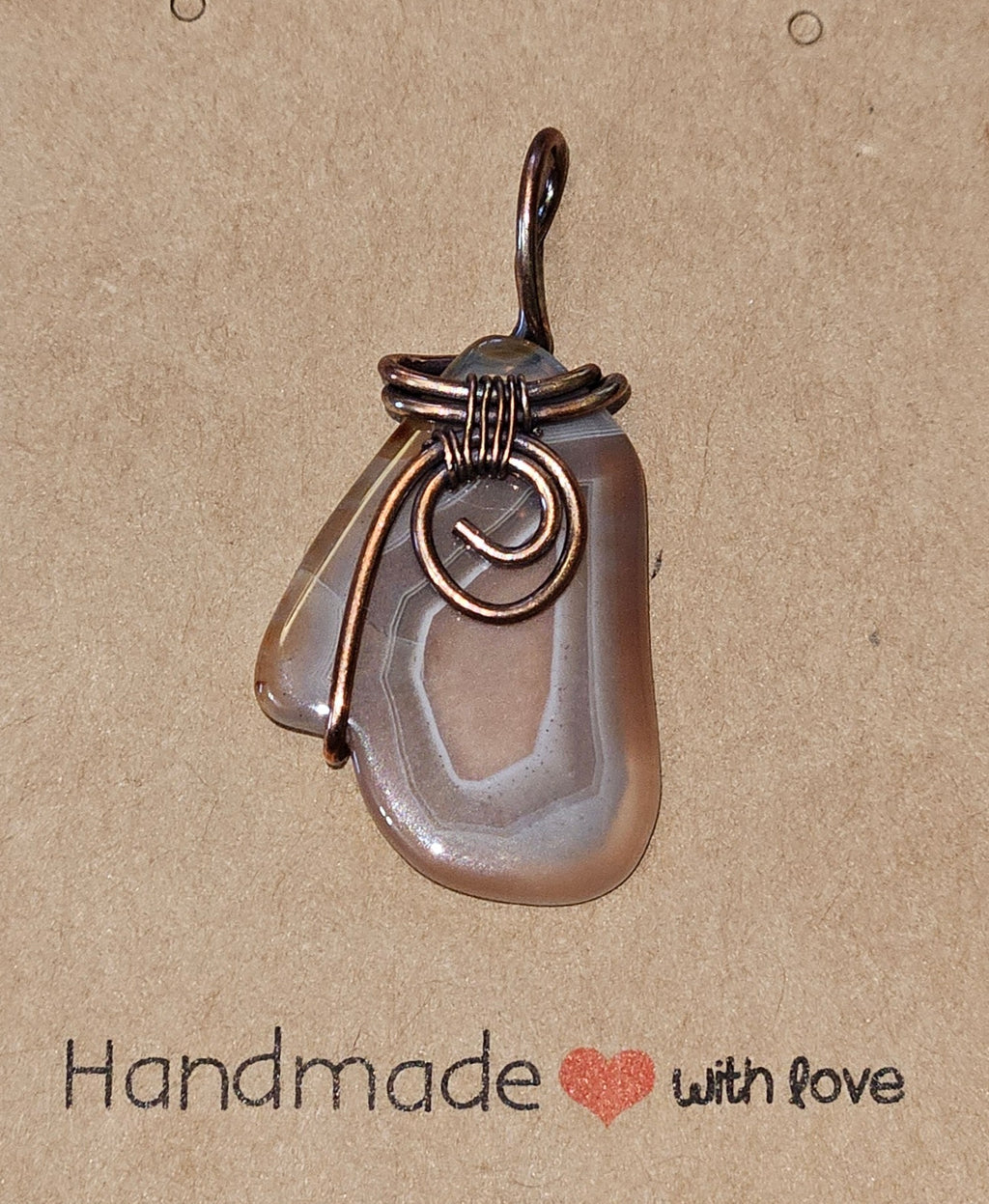 Lake Superior Agate Pendant