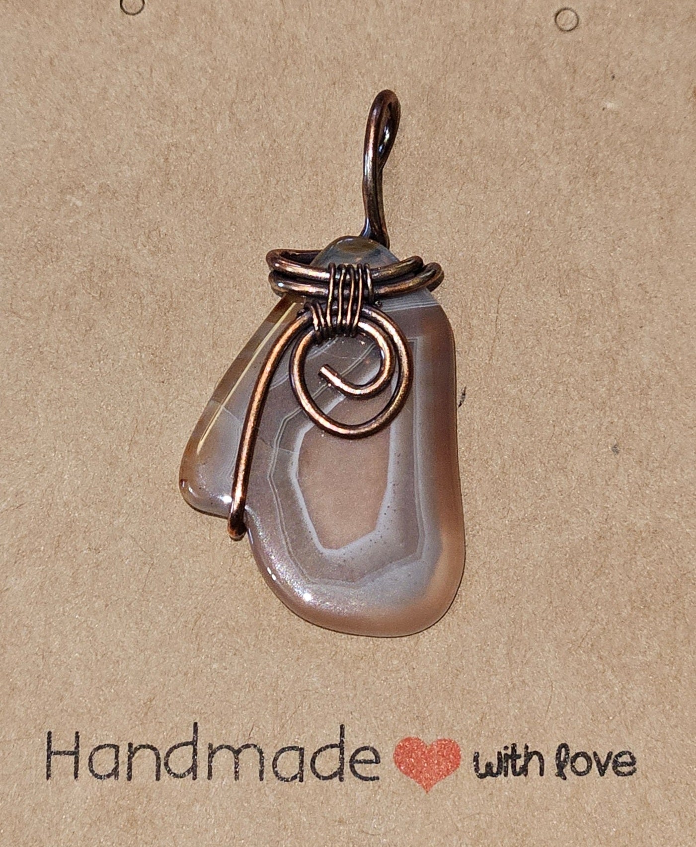 Lake Superior Agate Pendant