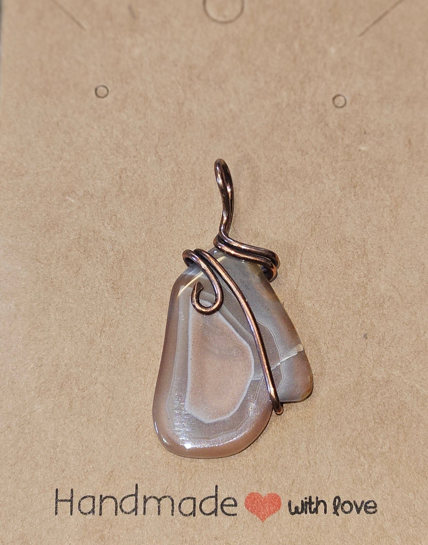 Lake Superior Agate Pendant