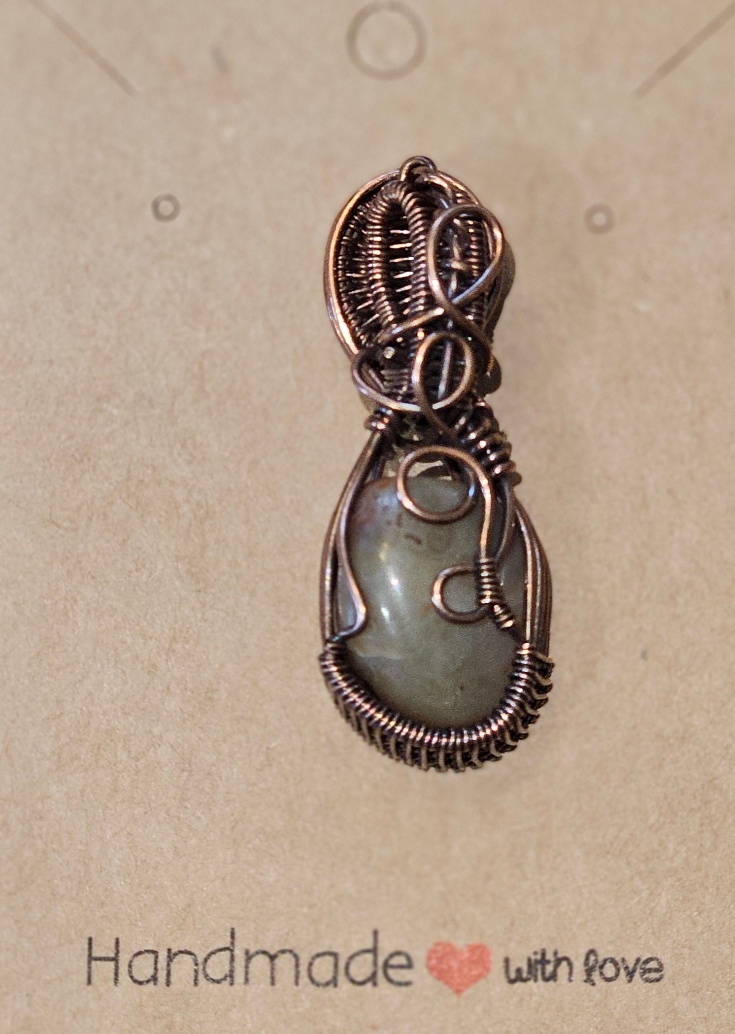Lake Superior Agate Pendant