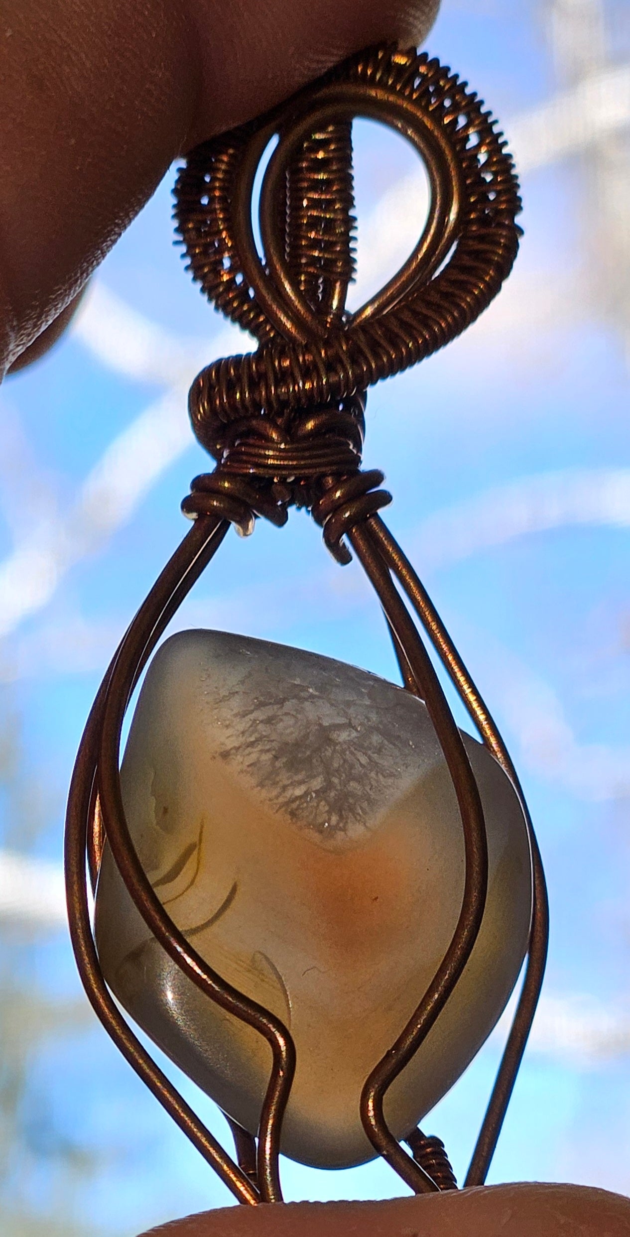 Lake Superior Agate Pendant