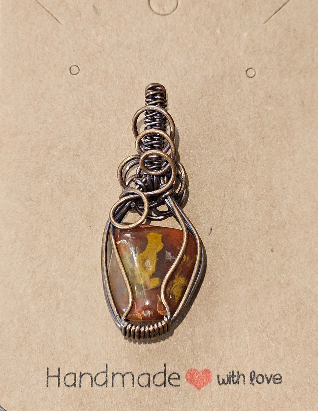 Lake Superior Agate Pendant