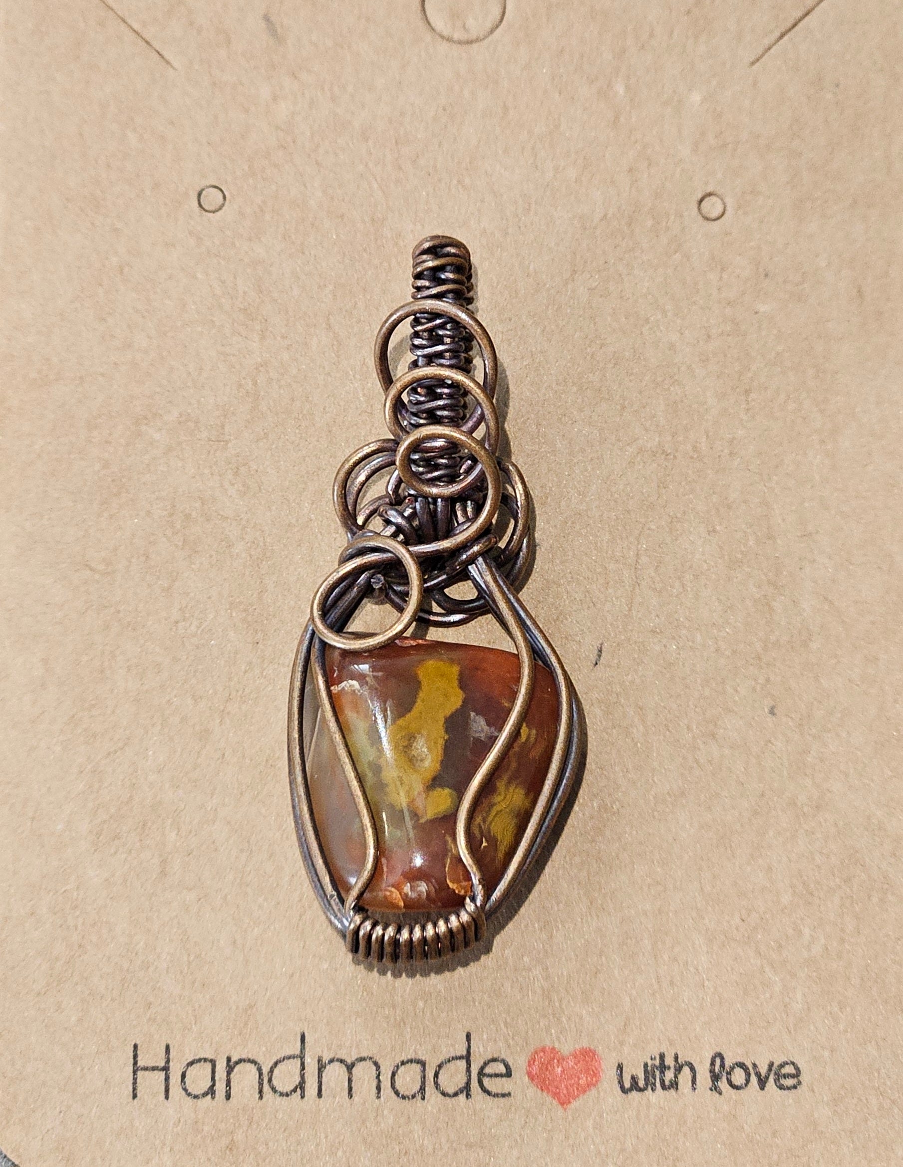 Lake Superior Agate Pendant