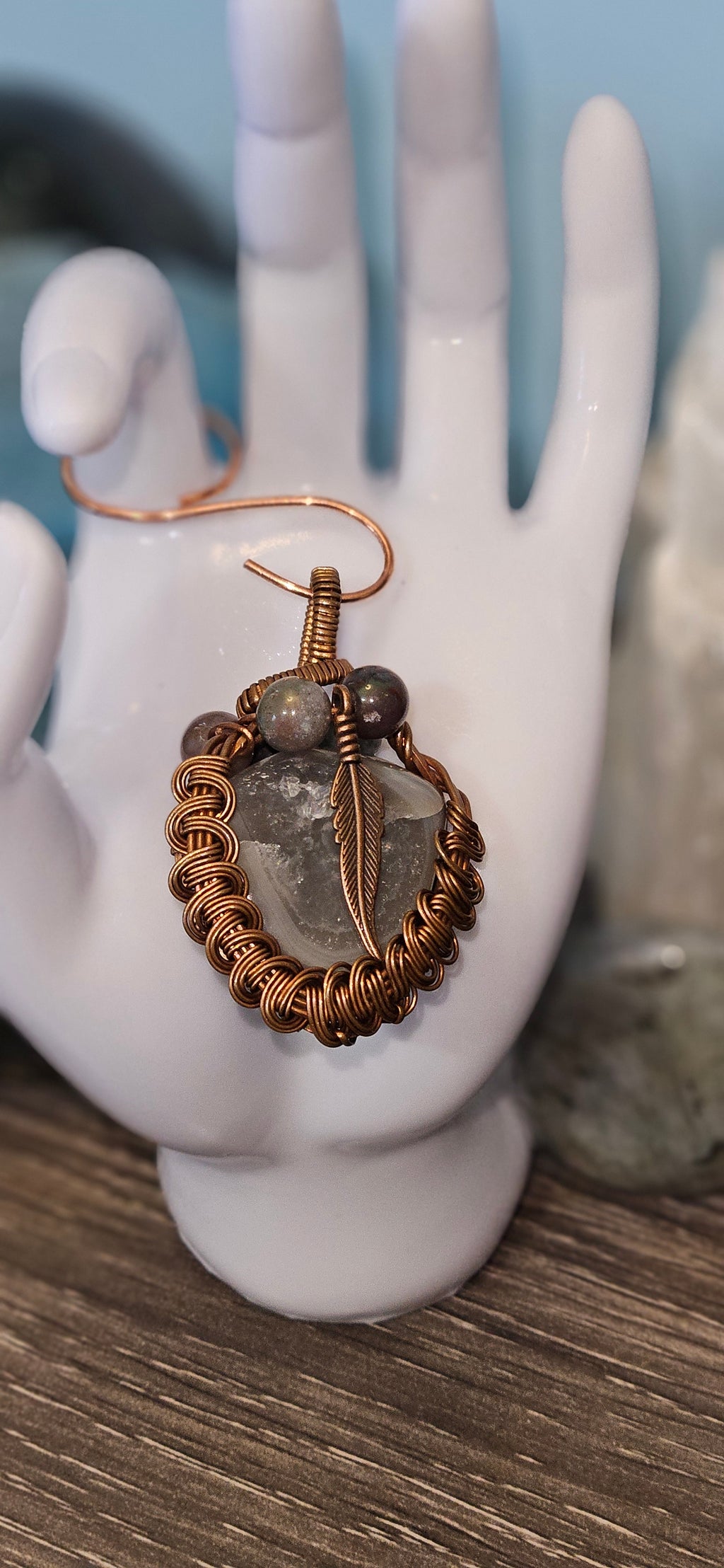 Lake Superior Agate Pendant