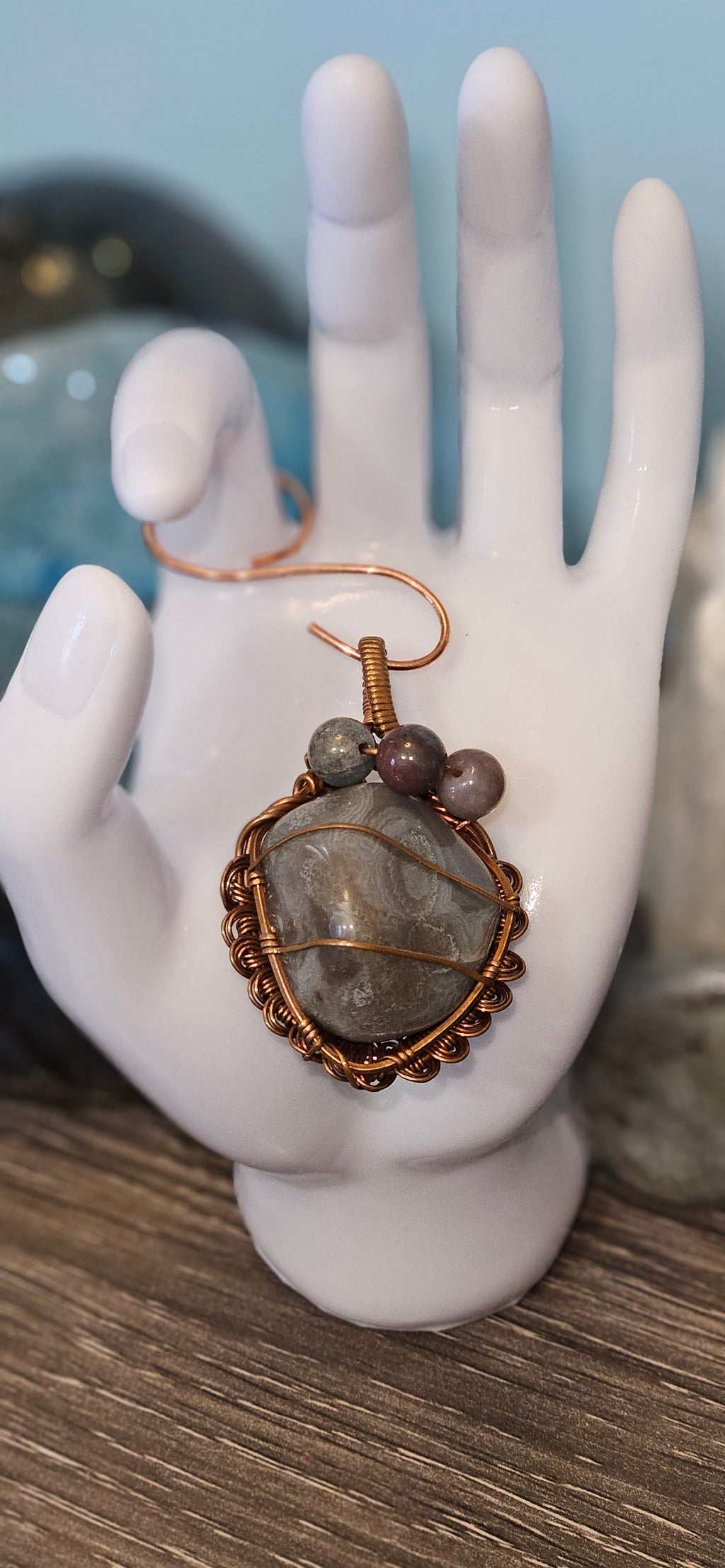 Lake Superior Agate Pendant