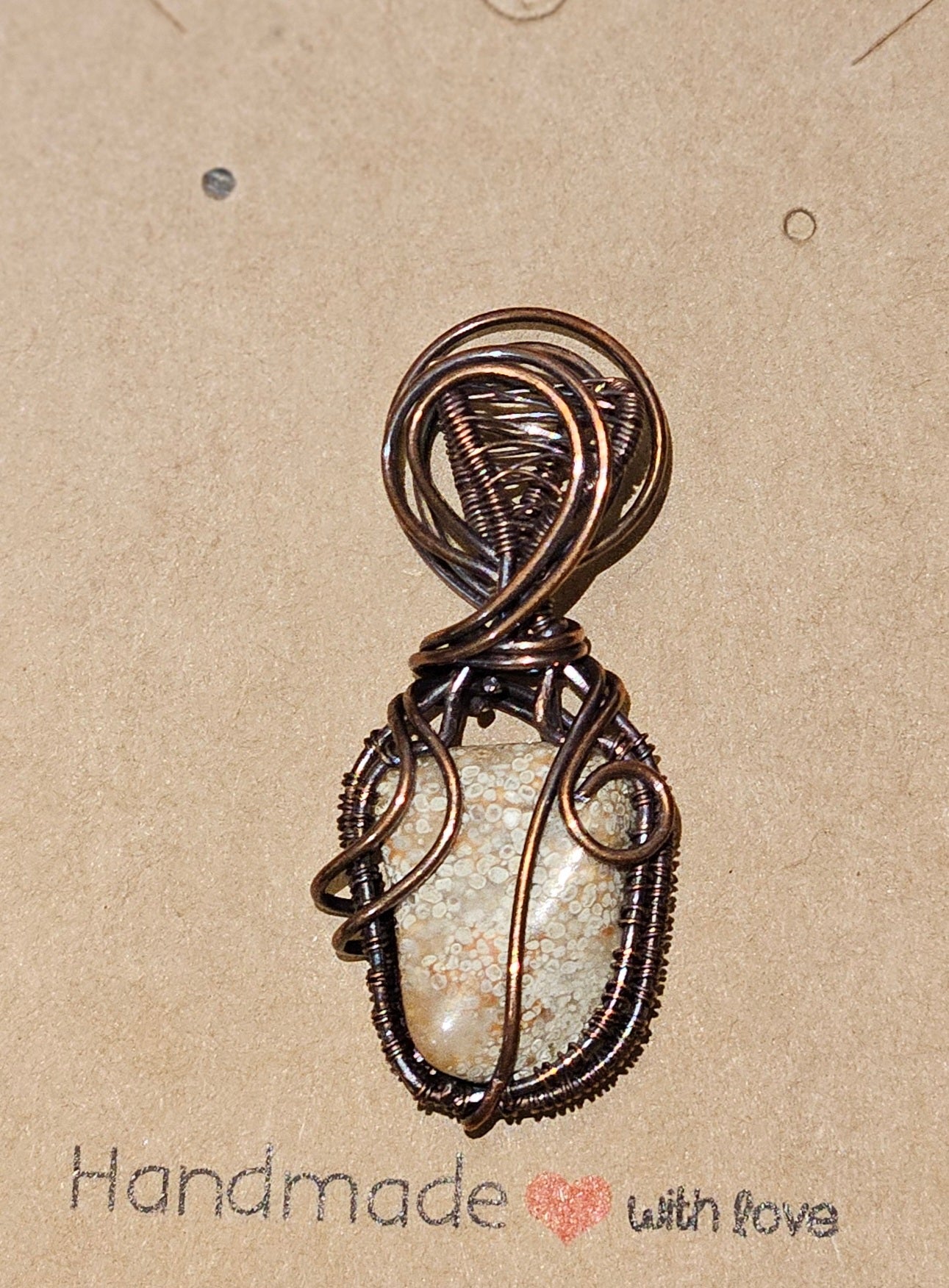 Lake Superior Agate Pendant