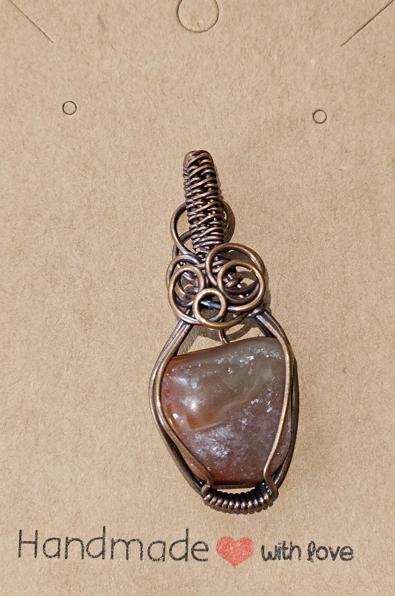 Lake Superior Agate Pendant