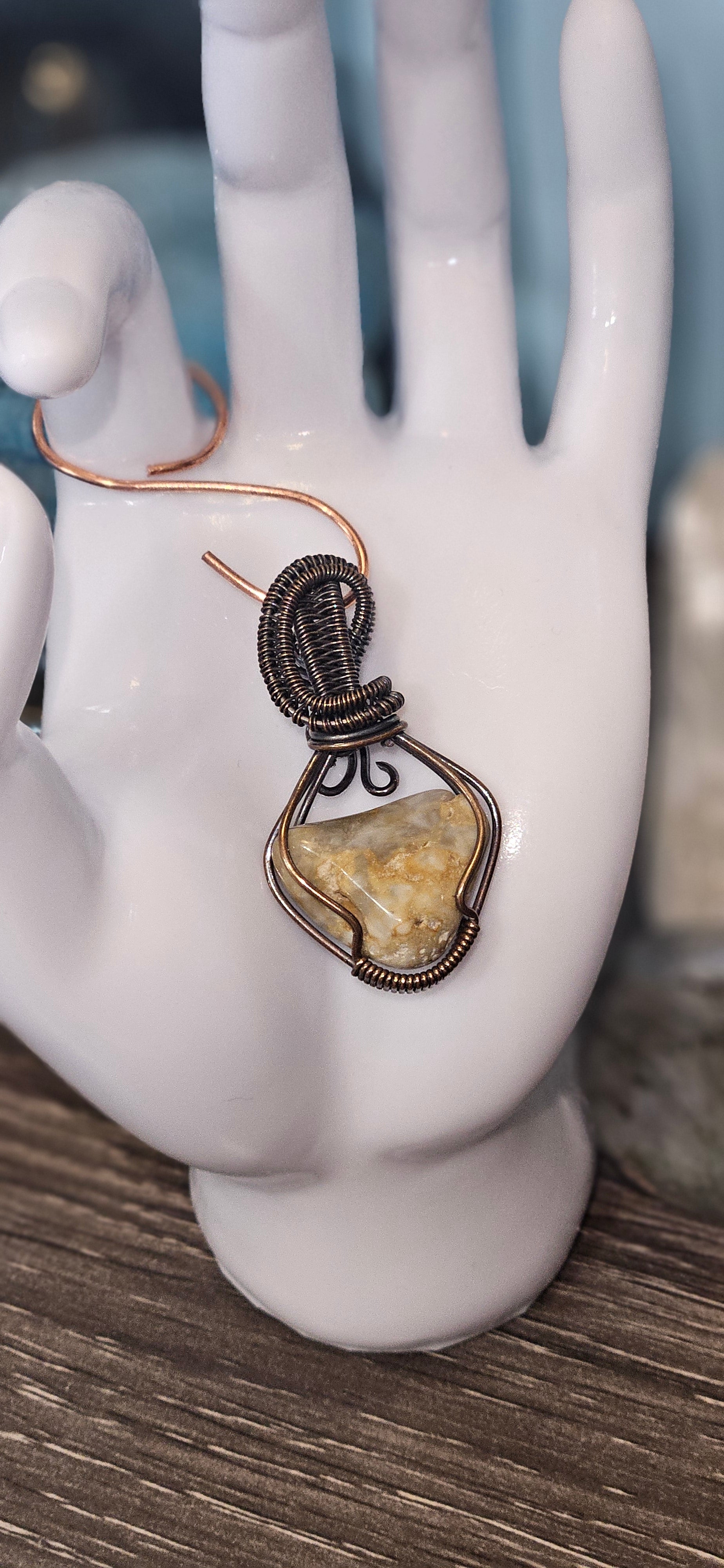 Light Brown Quartz Pendant