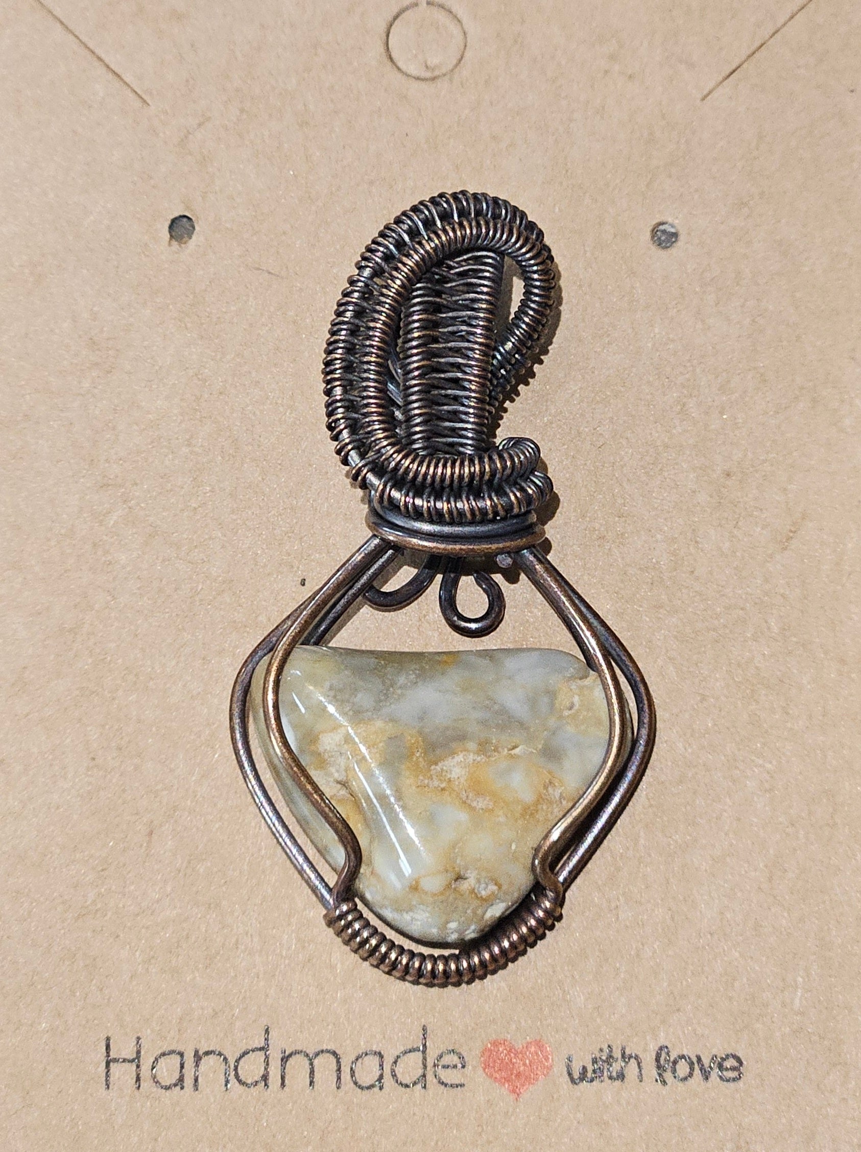 Light Brown Quartz Pendant