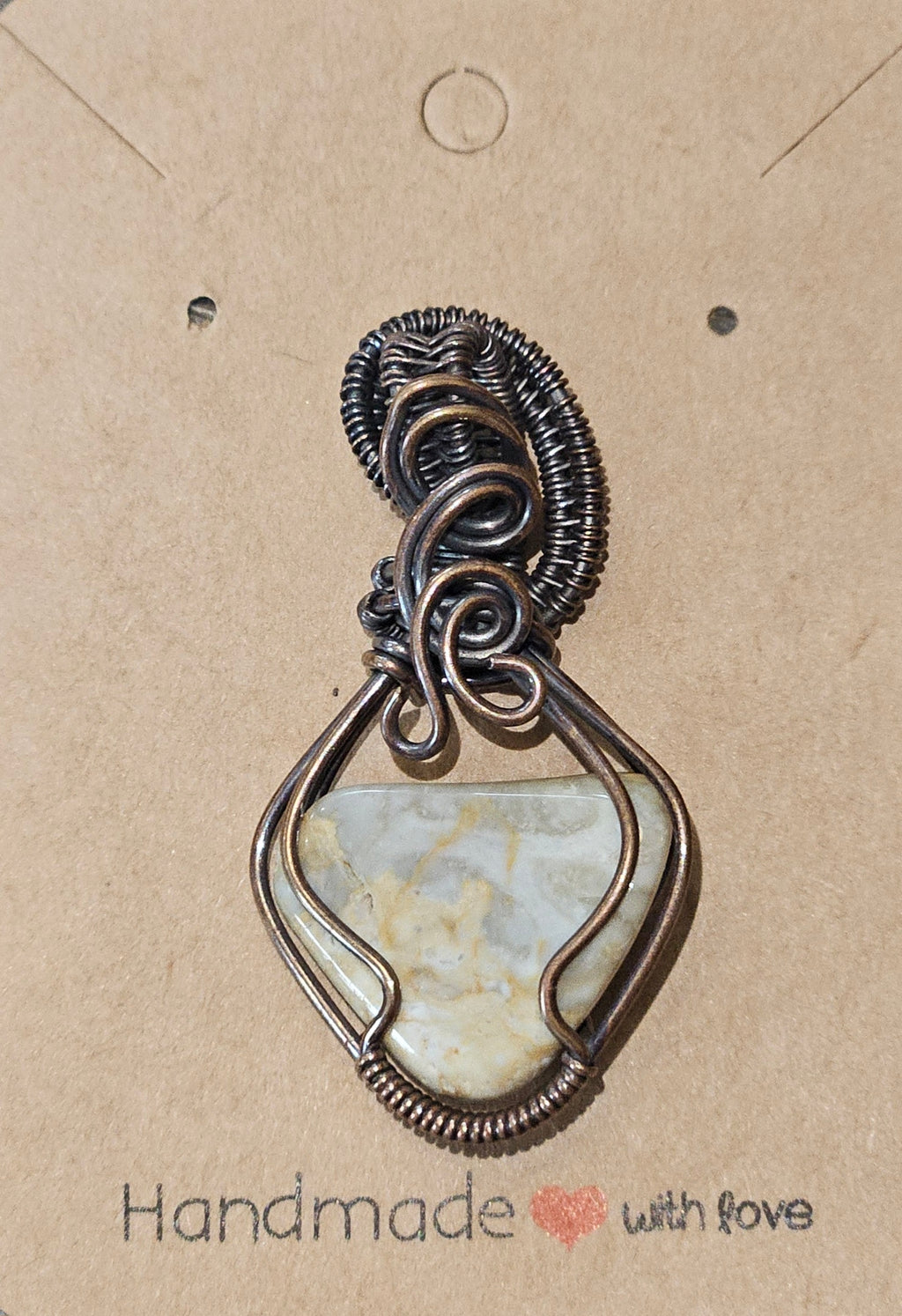 Light Brown Quartz Pendant