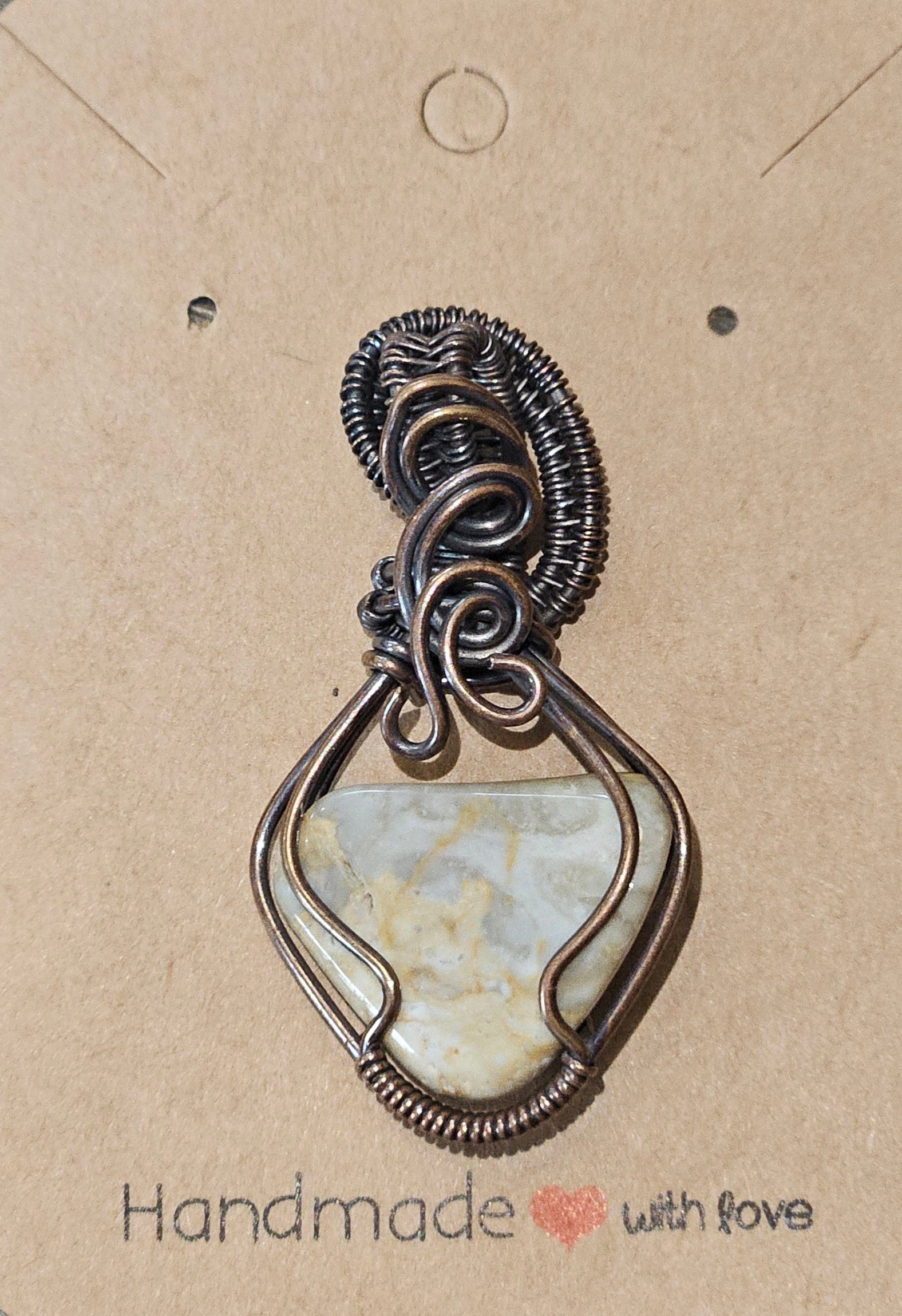 Light Brown Quartz Pendant
