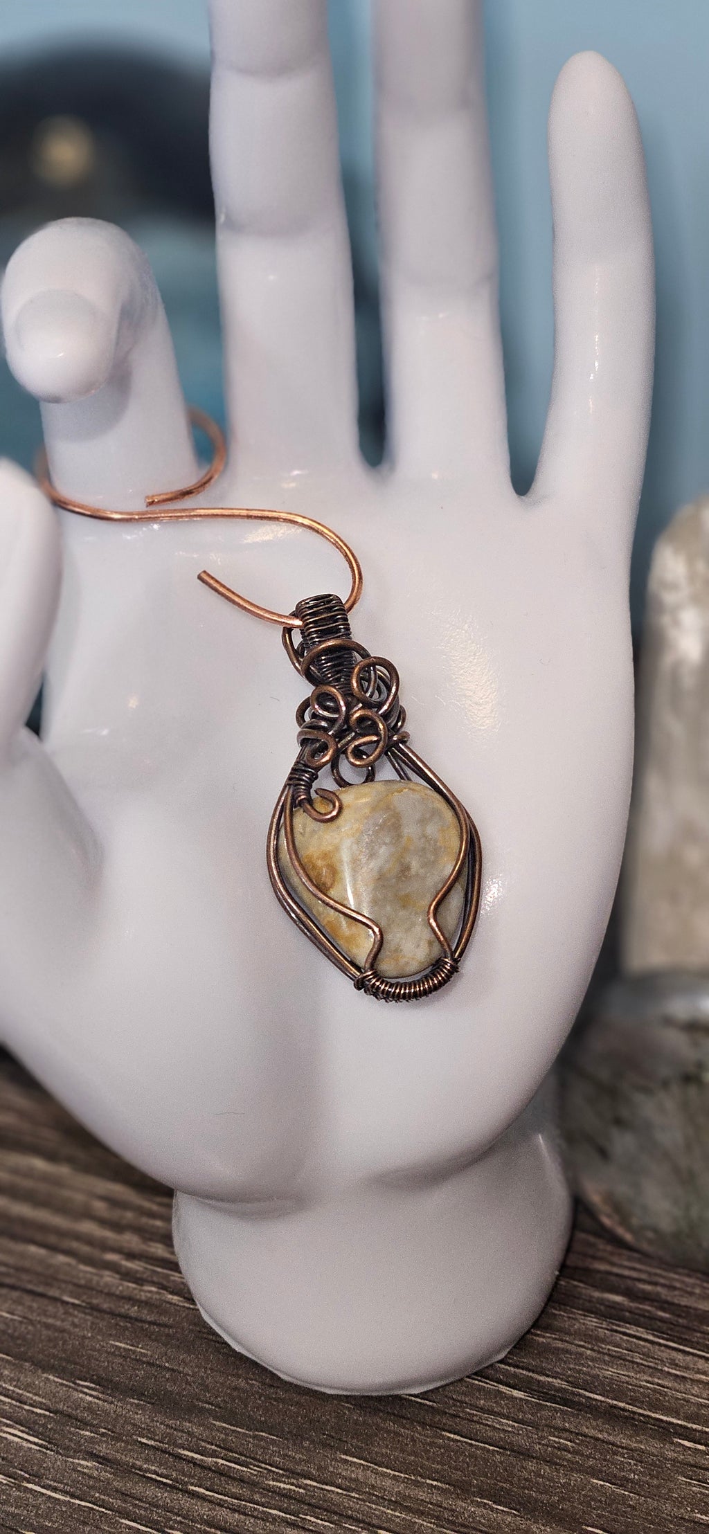 Light Brown Quartz Pendant