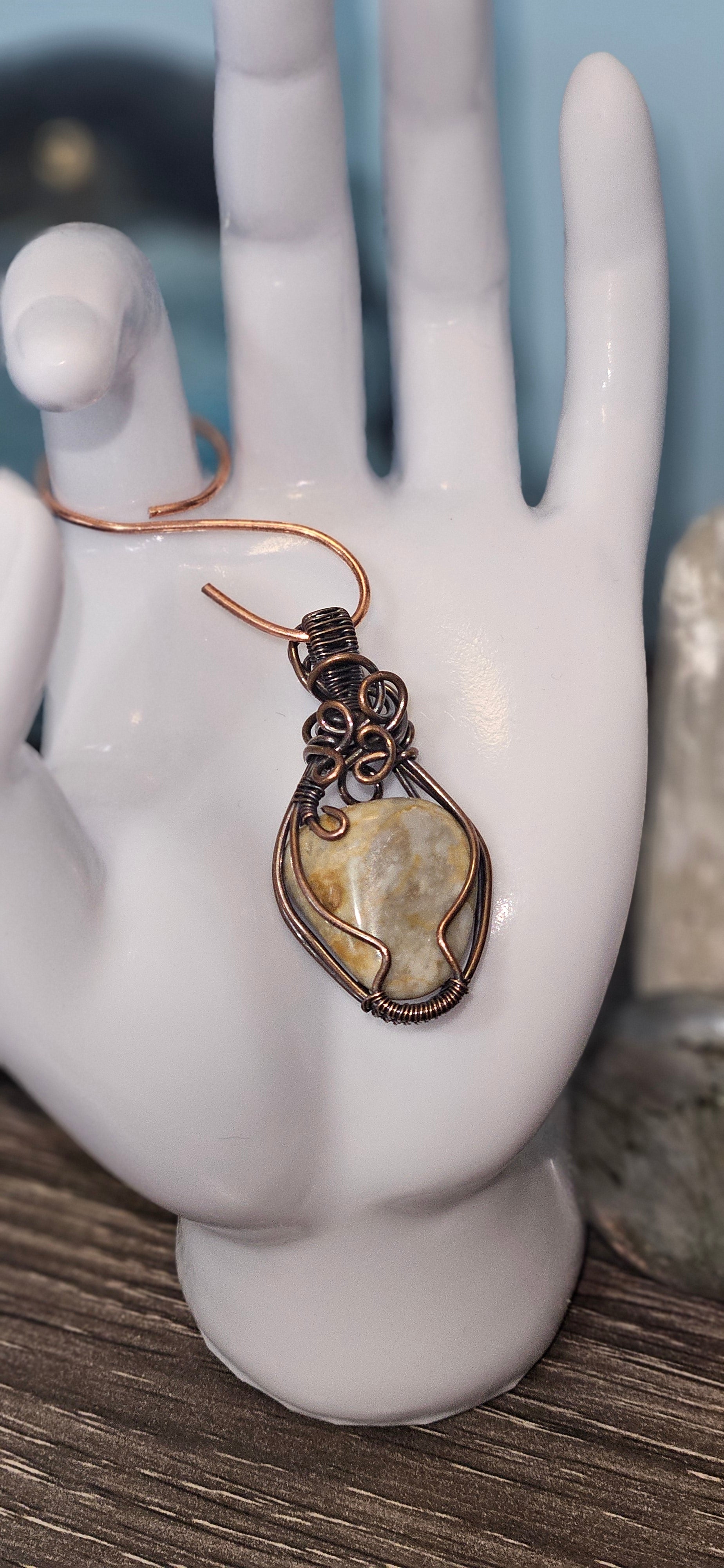 Light Brown Quartz Pendant