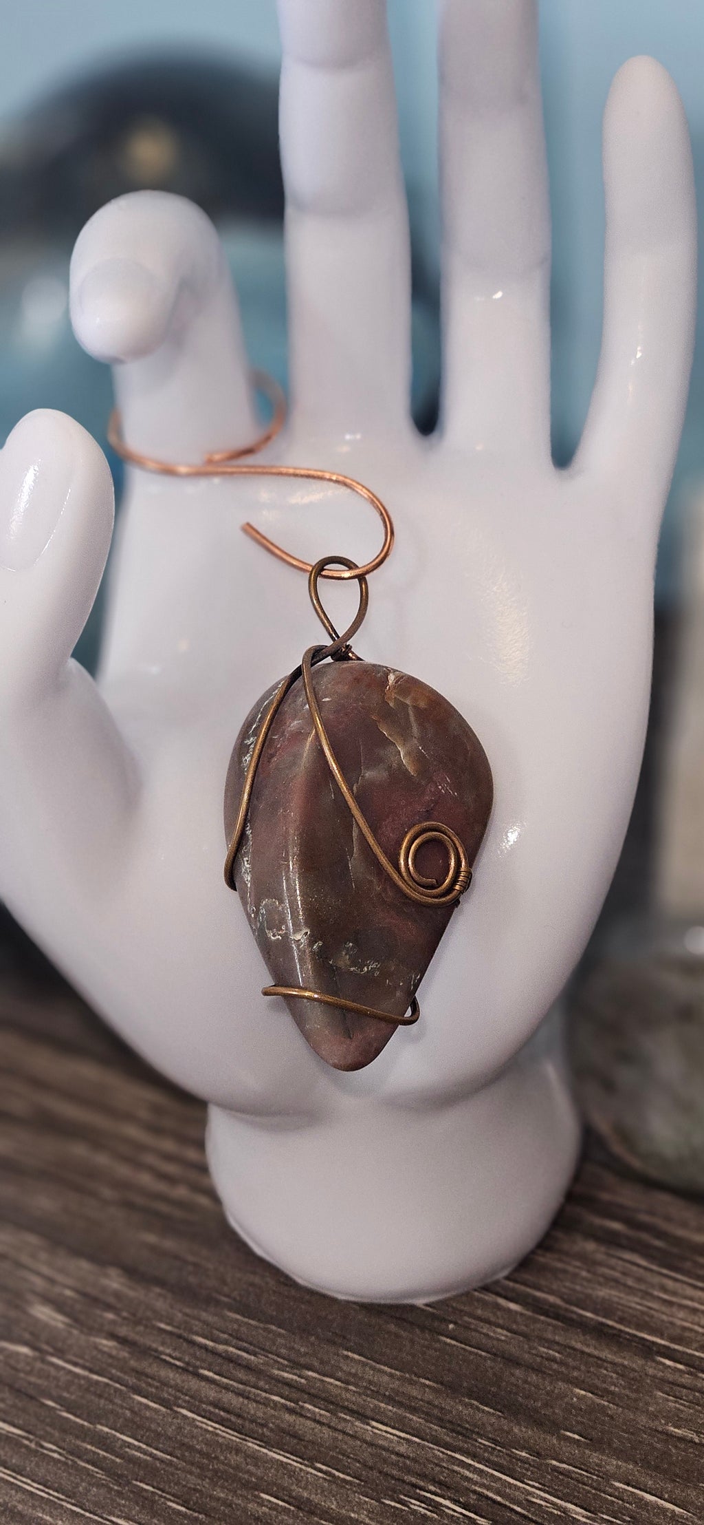 Quartz/Agate Pendant