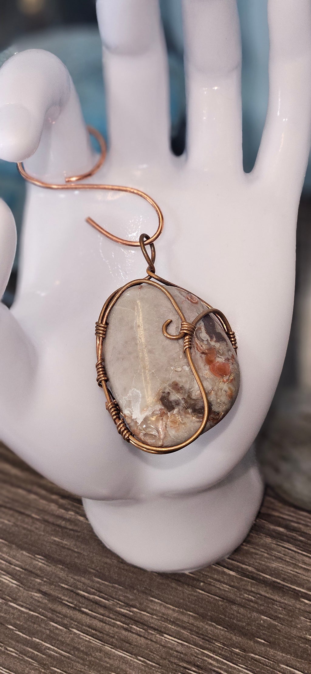 Quartz/Agate Pendant