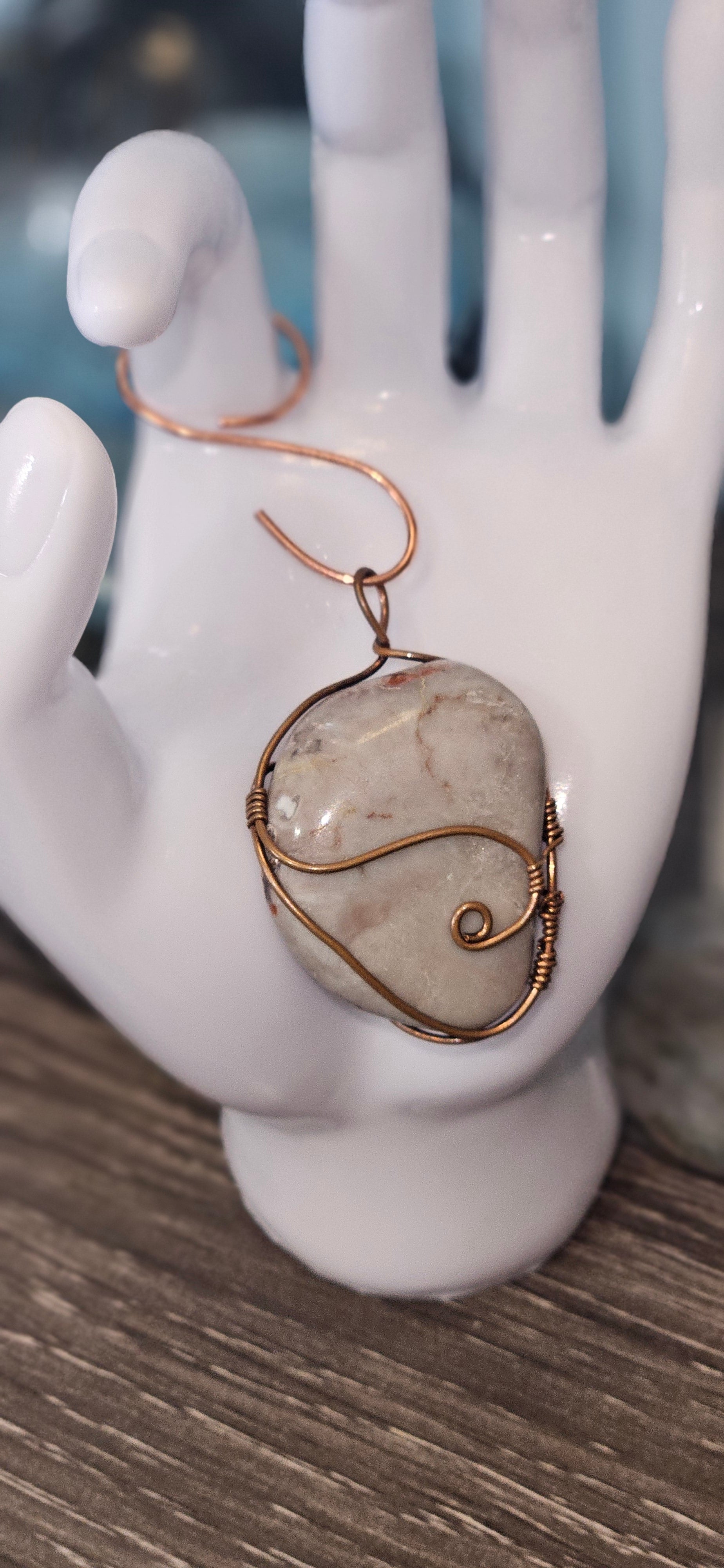 Quartz/Agate Pendant