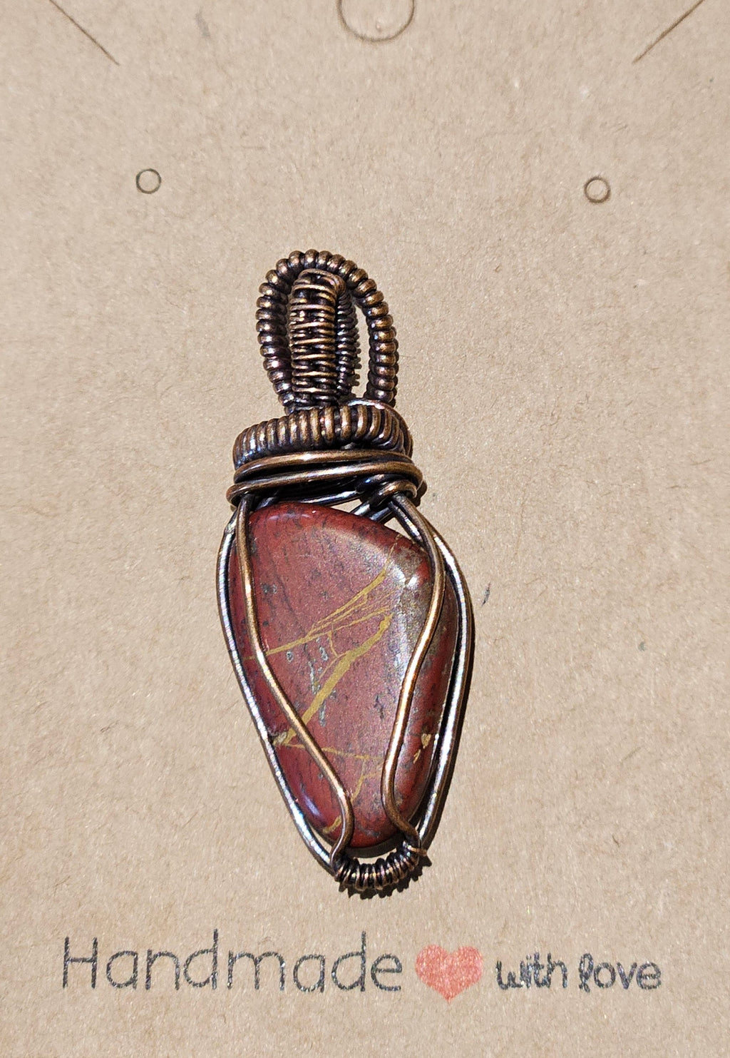 Red Jasper Pendant