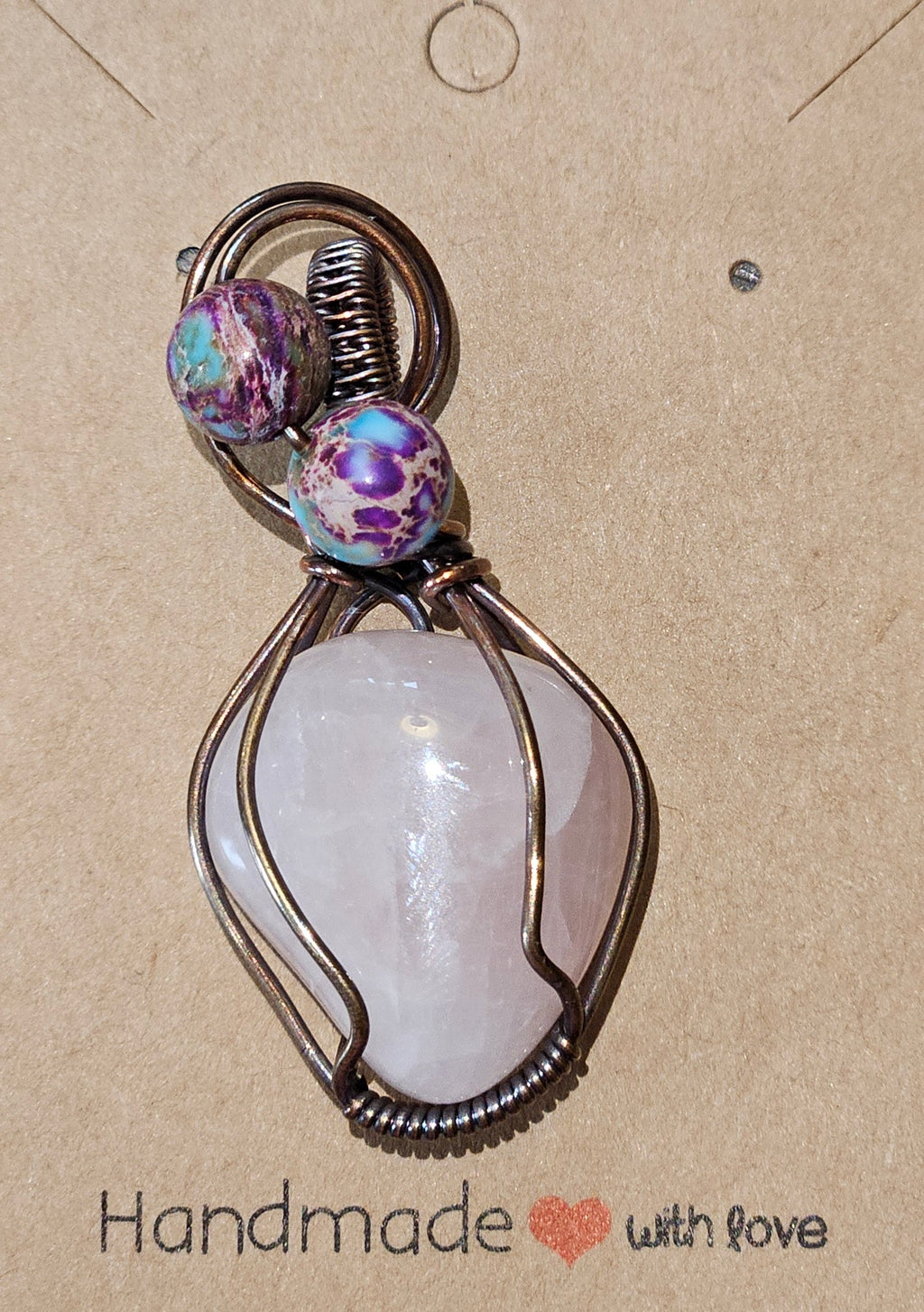 Rose Quartz Pendant